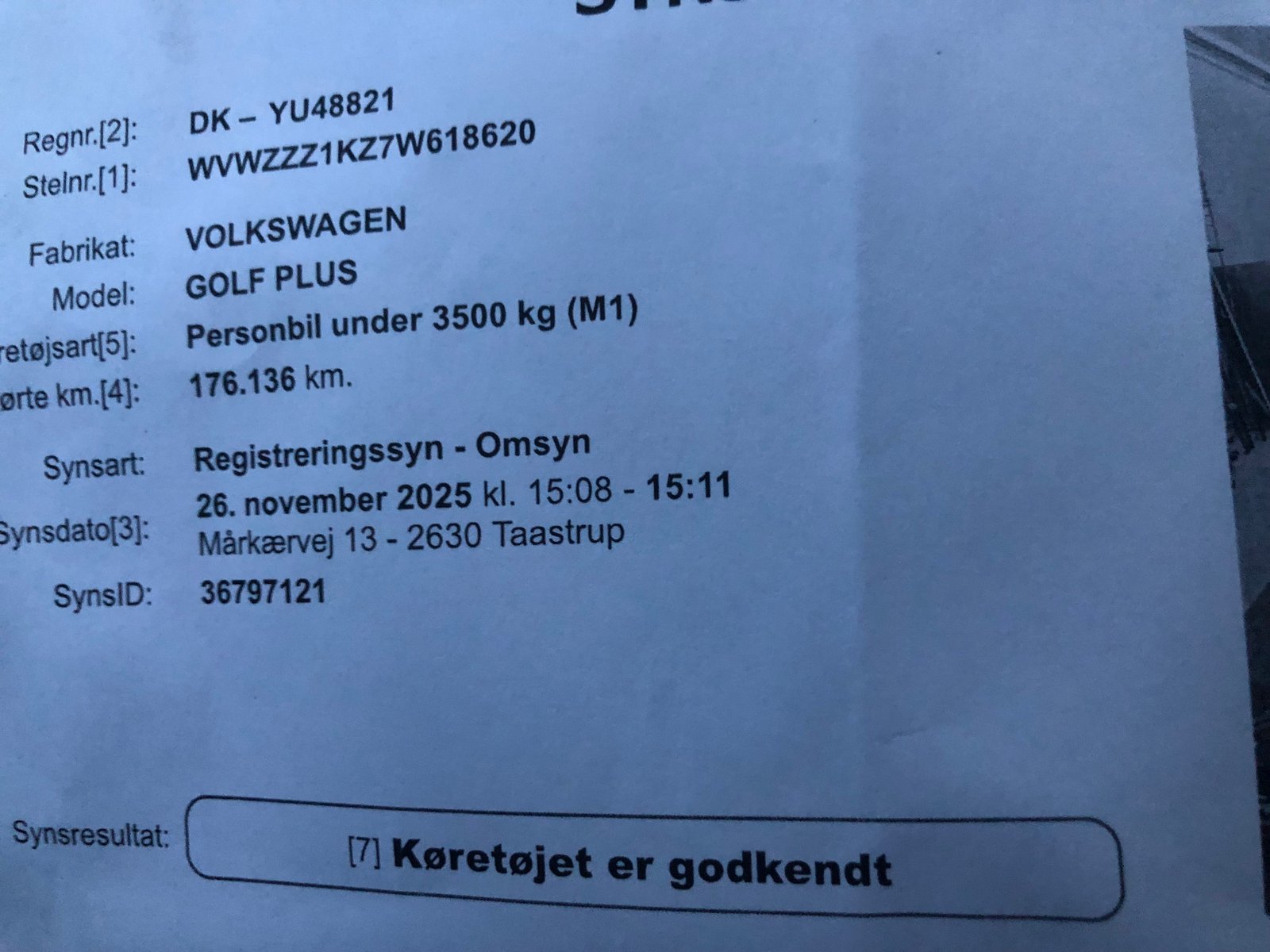 VW Golf Plus til salg hos Nabilli