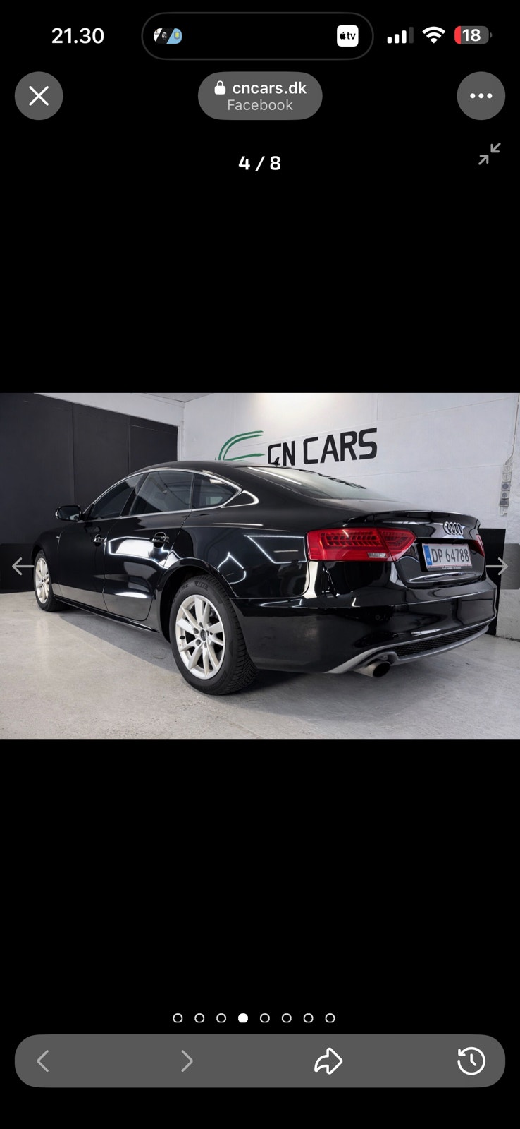 Audi A5 til salg hos Nabilli