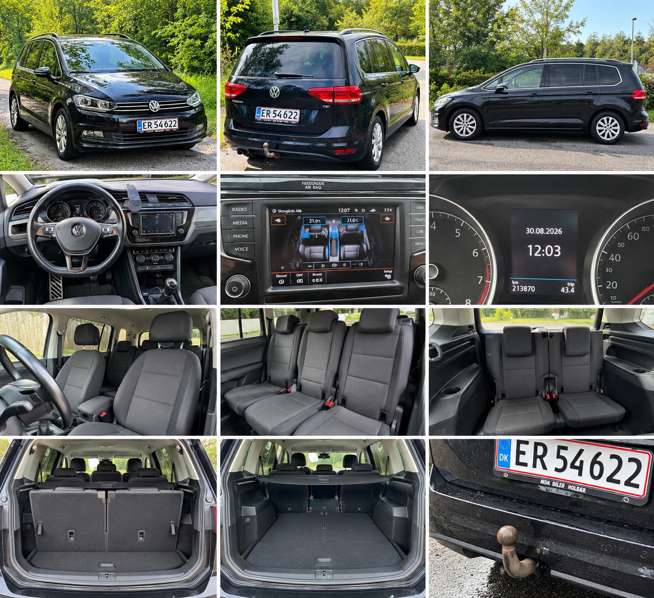 VW Touran til salg hos Nabilli