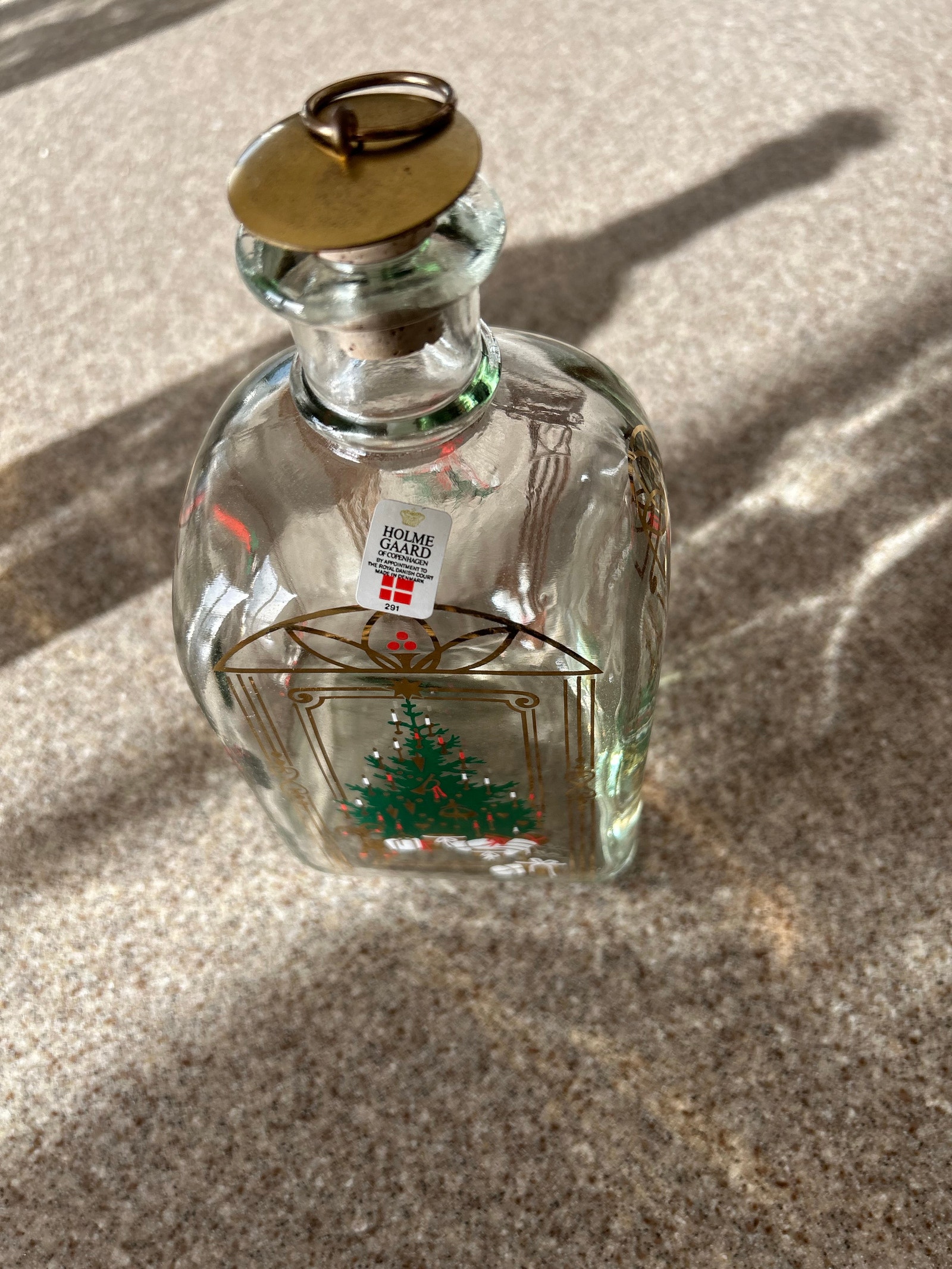 Holmegaard juleflaske 1991 | DBA