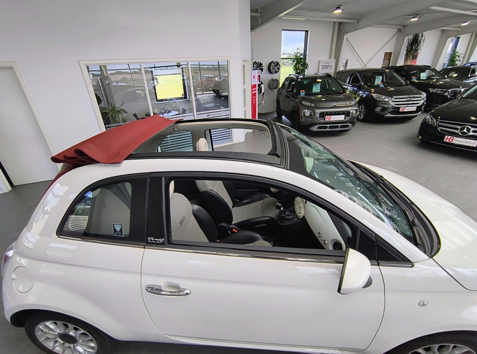 Fiat 500C til salg hos Nabilli