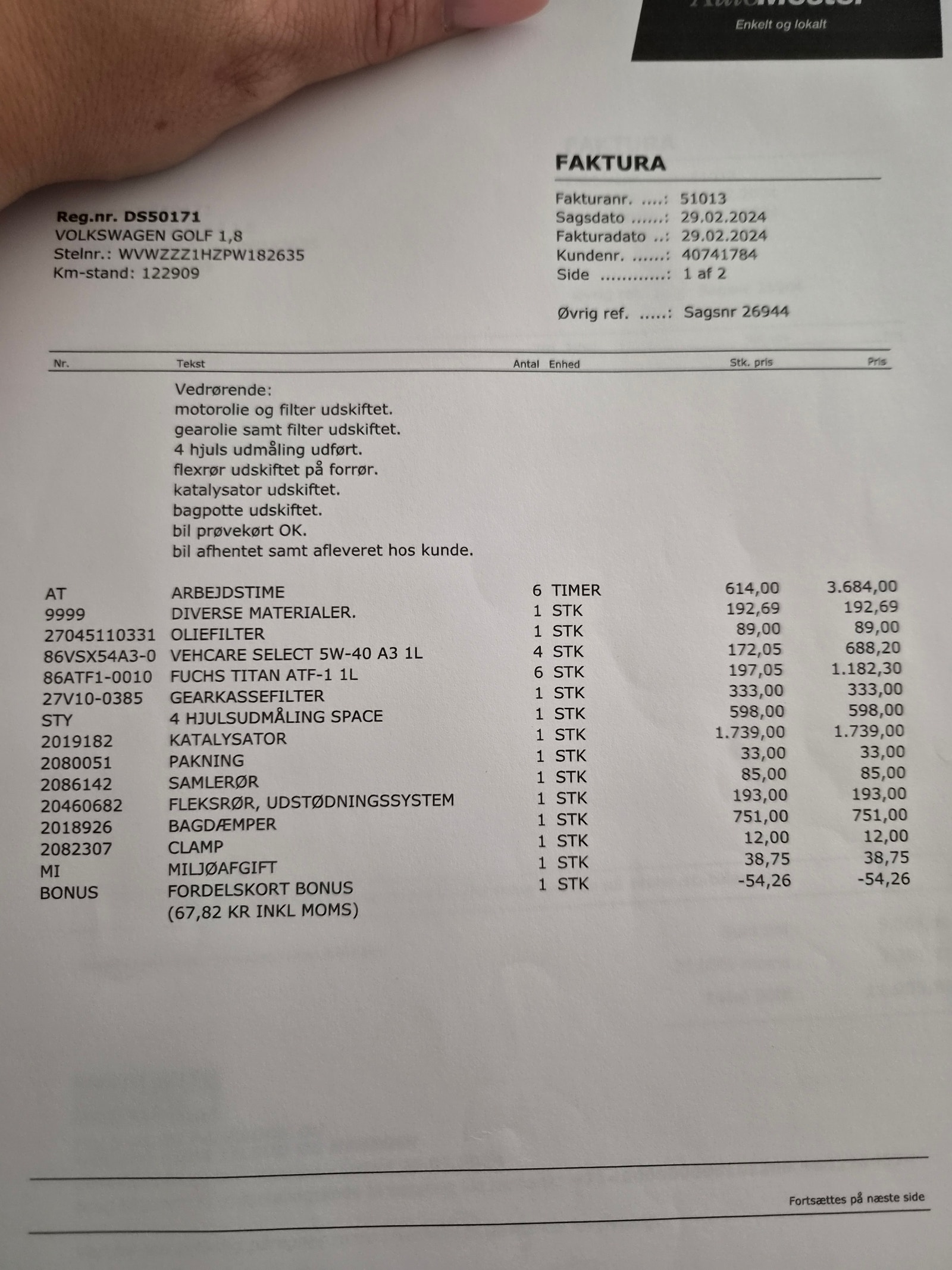 VW Golf III til salg hos Nabilli