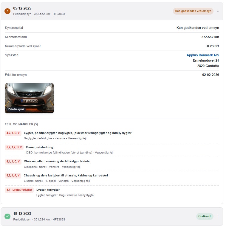 Ford Mondeo til salg hos Nabilli