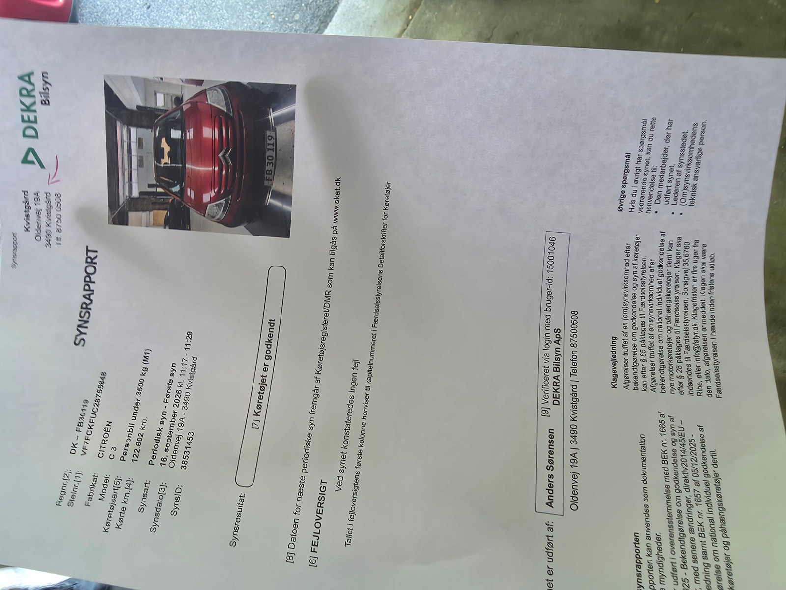 Citroen C3 til salg hos Nabilli