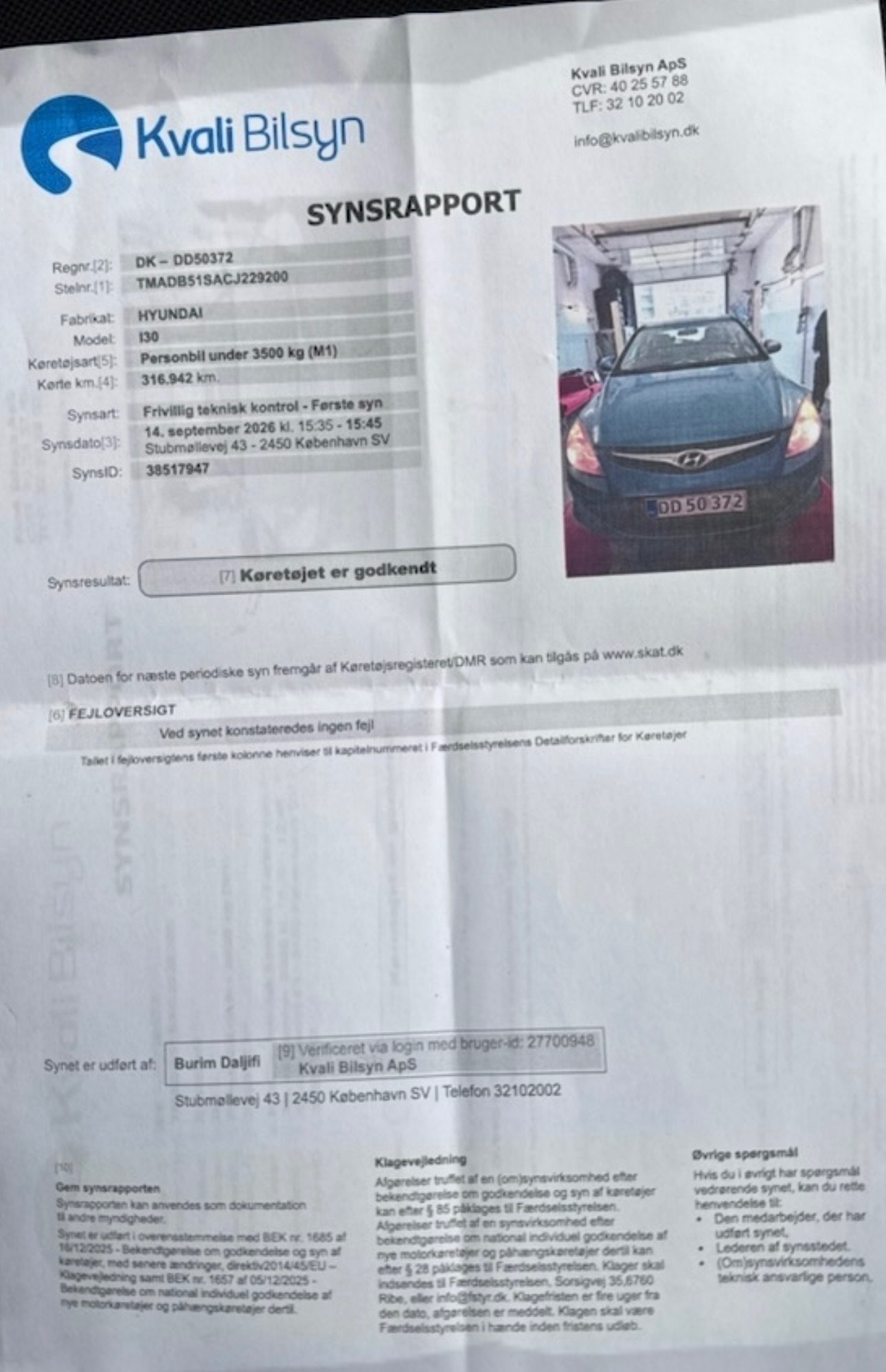 Hyundai i30 til salg hos Nabilli