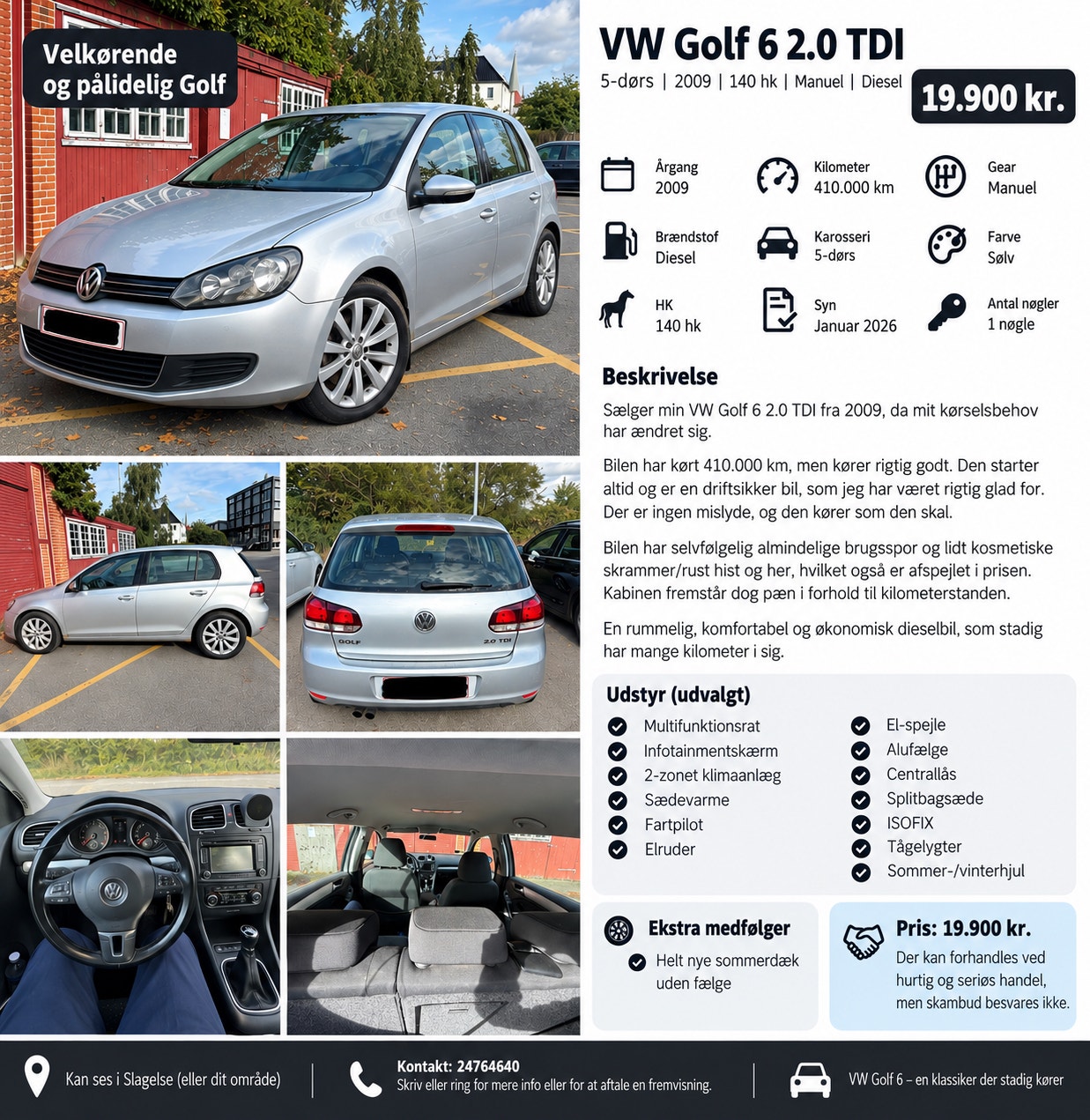 VW Golf VI til salg hos Nabilli