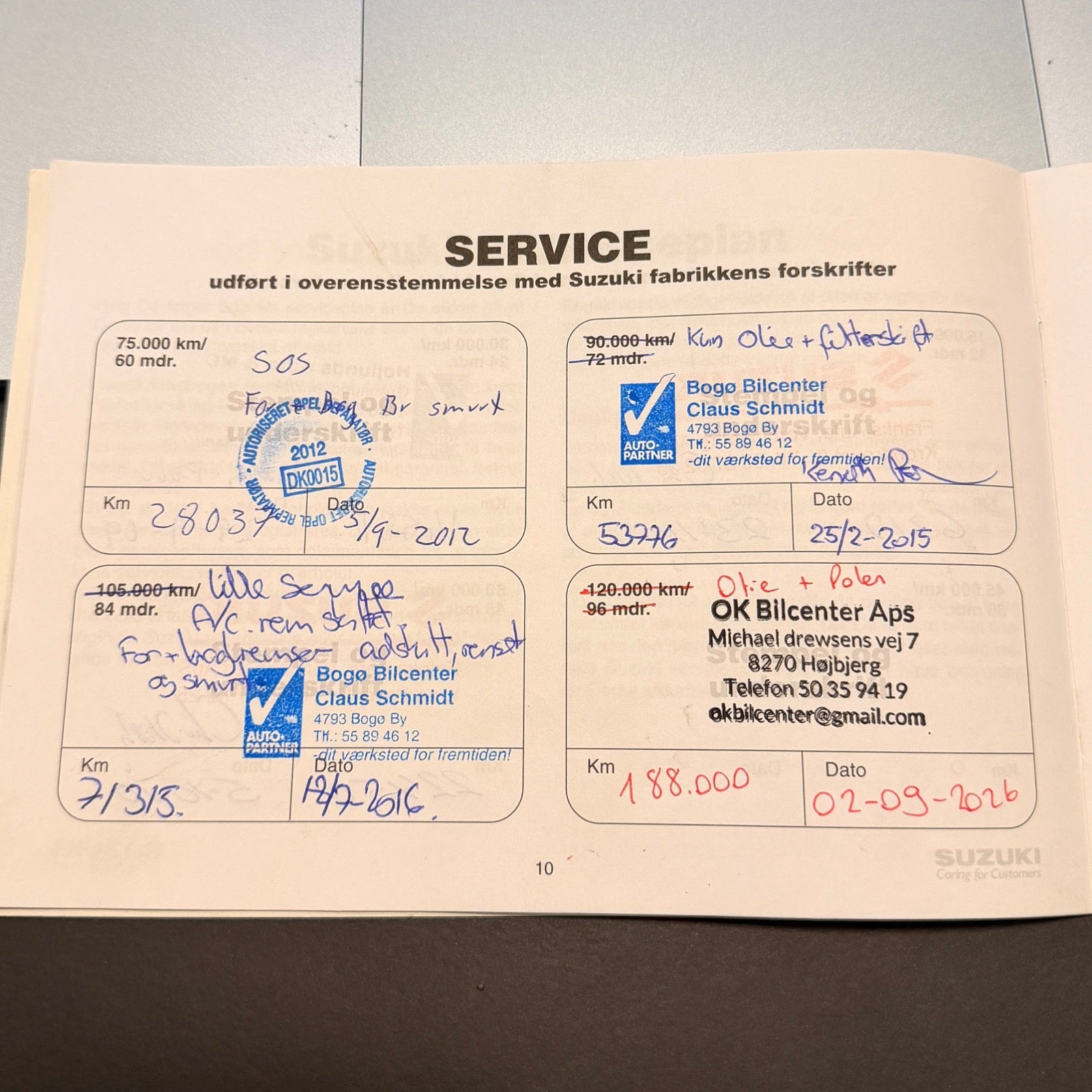 Suzuki Liana til salg hos Nabilli