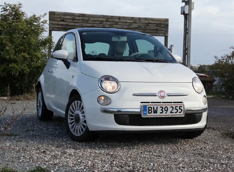 Fiat 500 til salg hos Nabilli