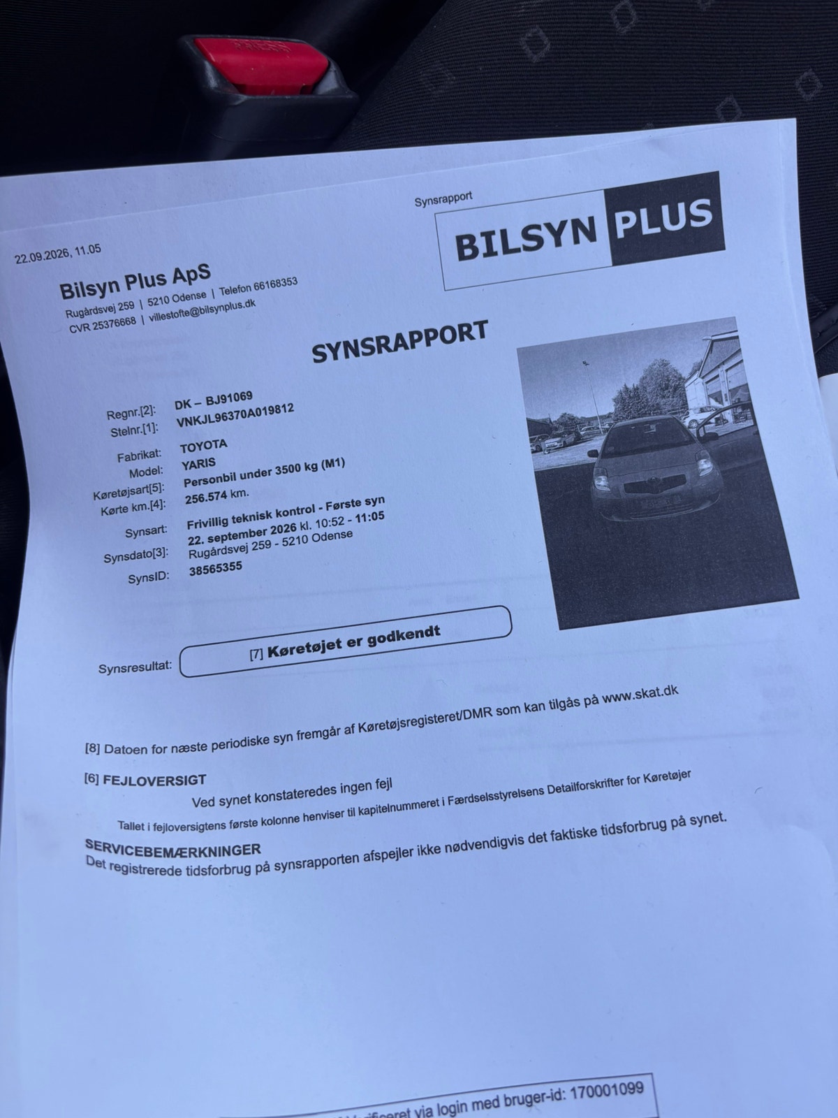 Toyota Yaris til salg hos Nabilli