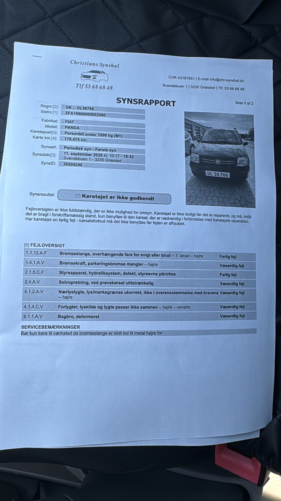 Fiat Panda til salg hos Nabilli