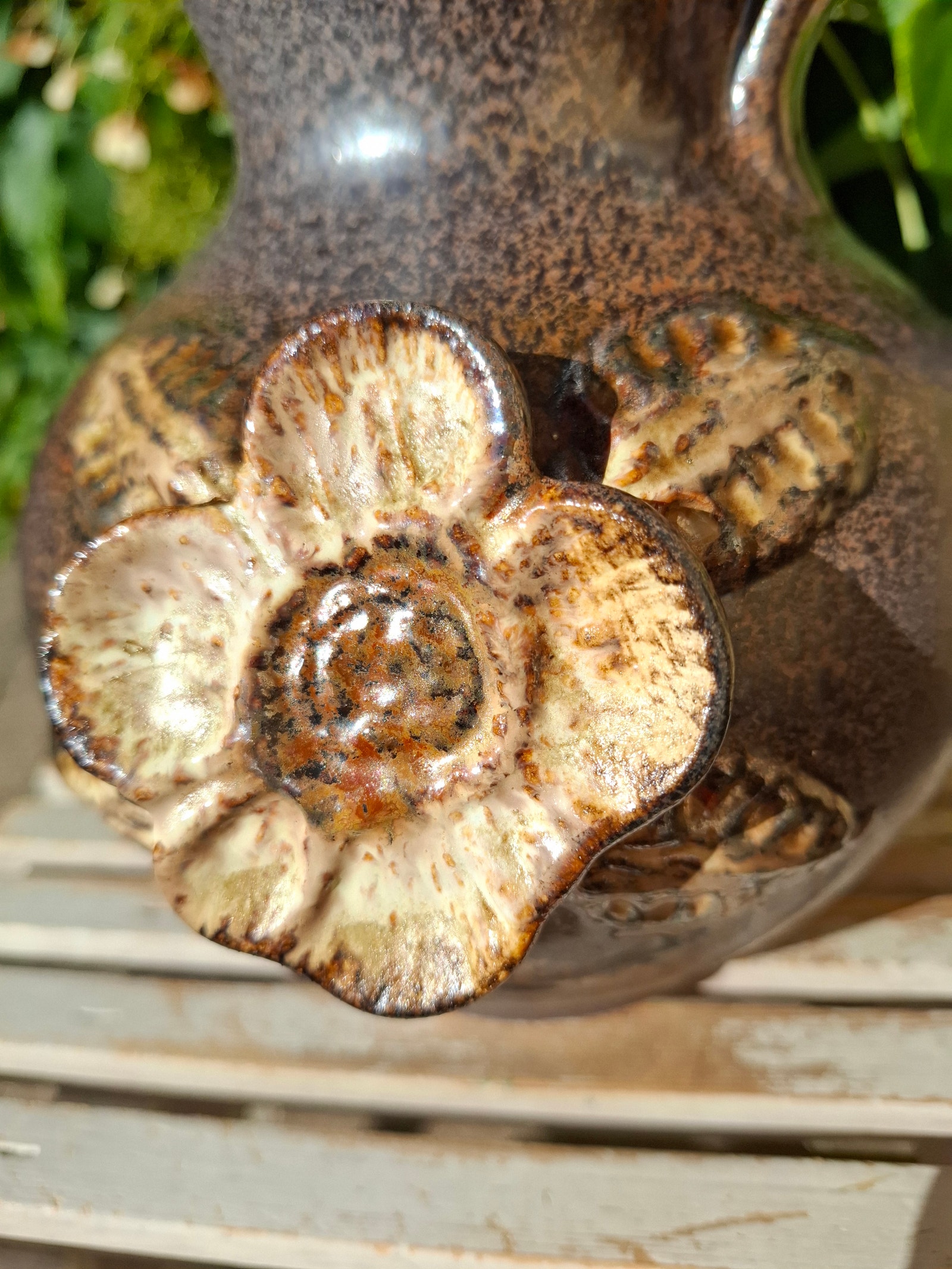 Scheurich Fat Lava Henkelvase - vintage West Germany (Model 076/20