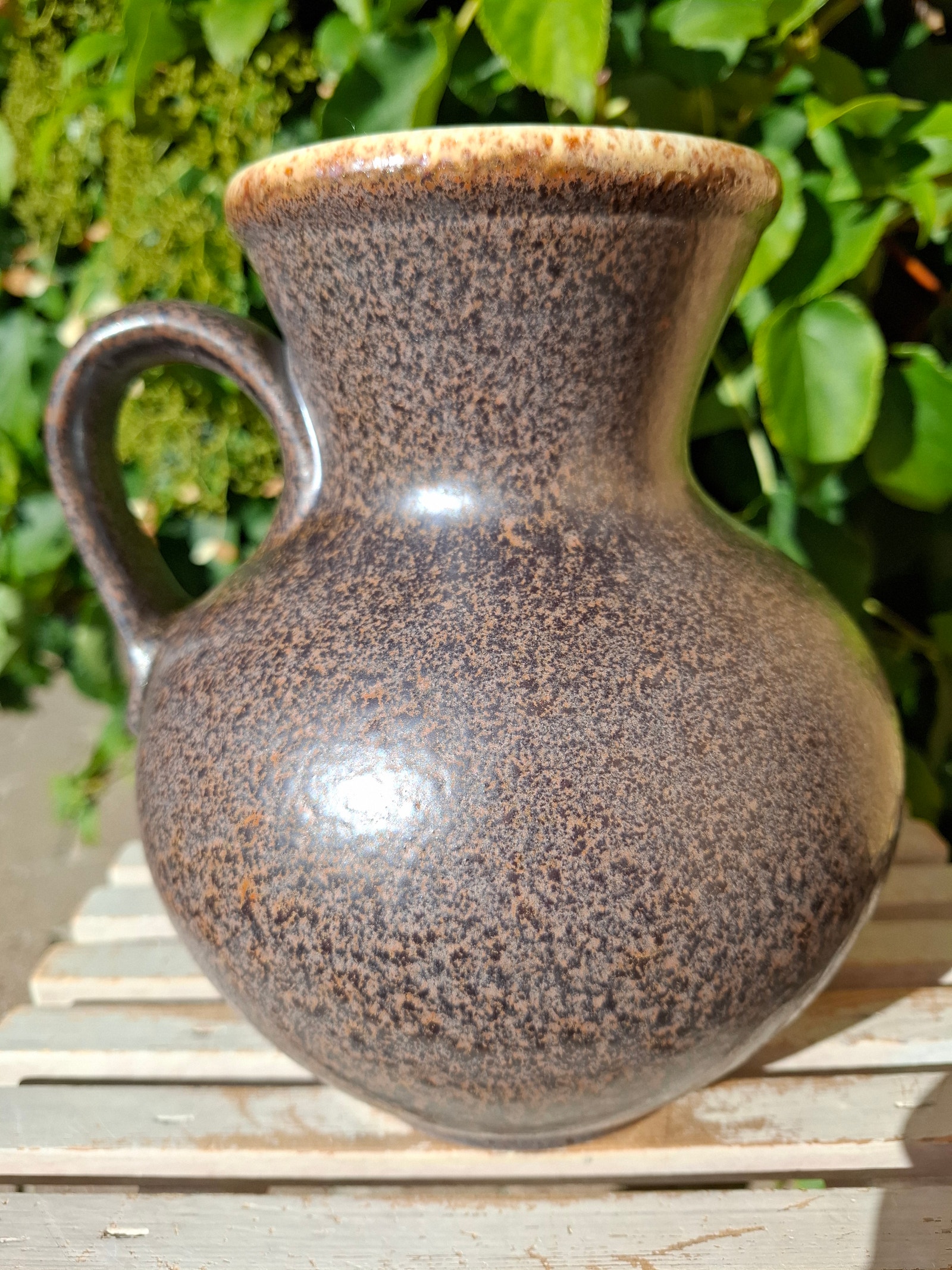 Scheurich Fat Lava Henkelvase - vintage West Germany (Model 076/20