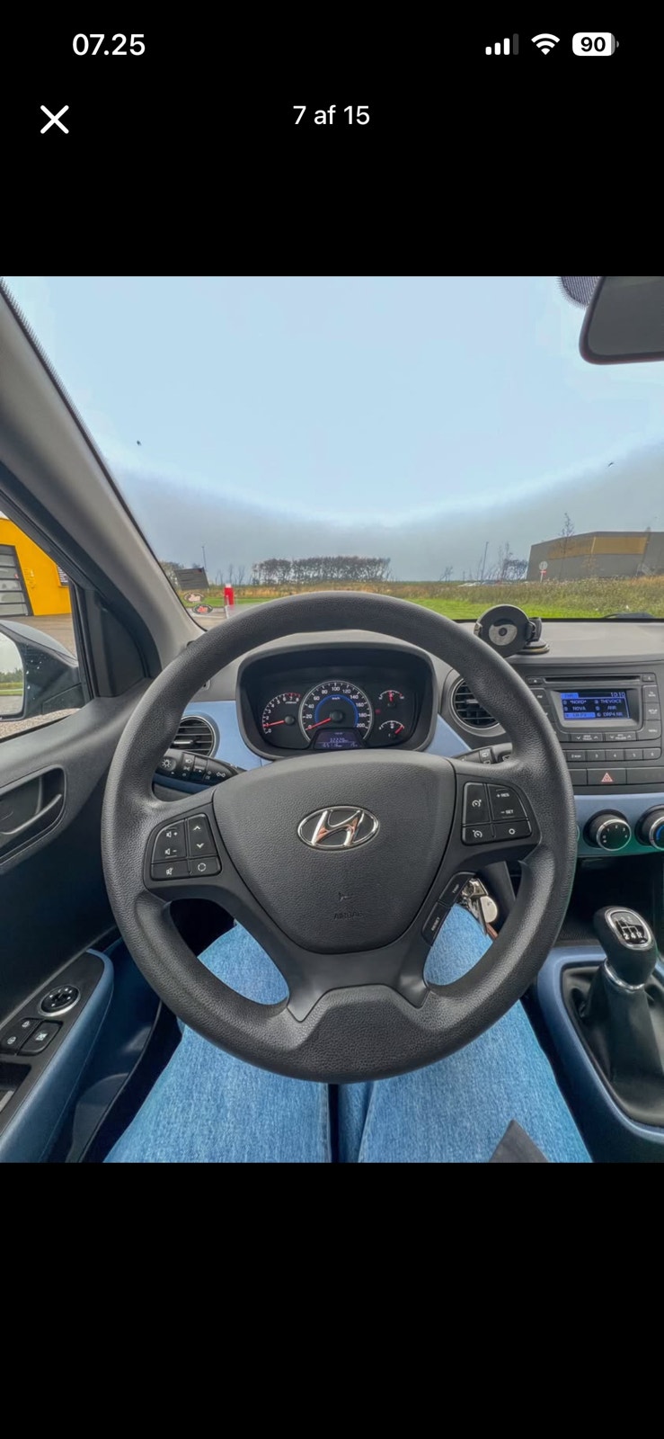 Hyundai i10 til salg hos Nabilli