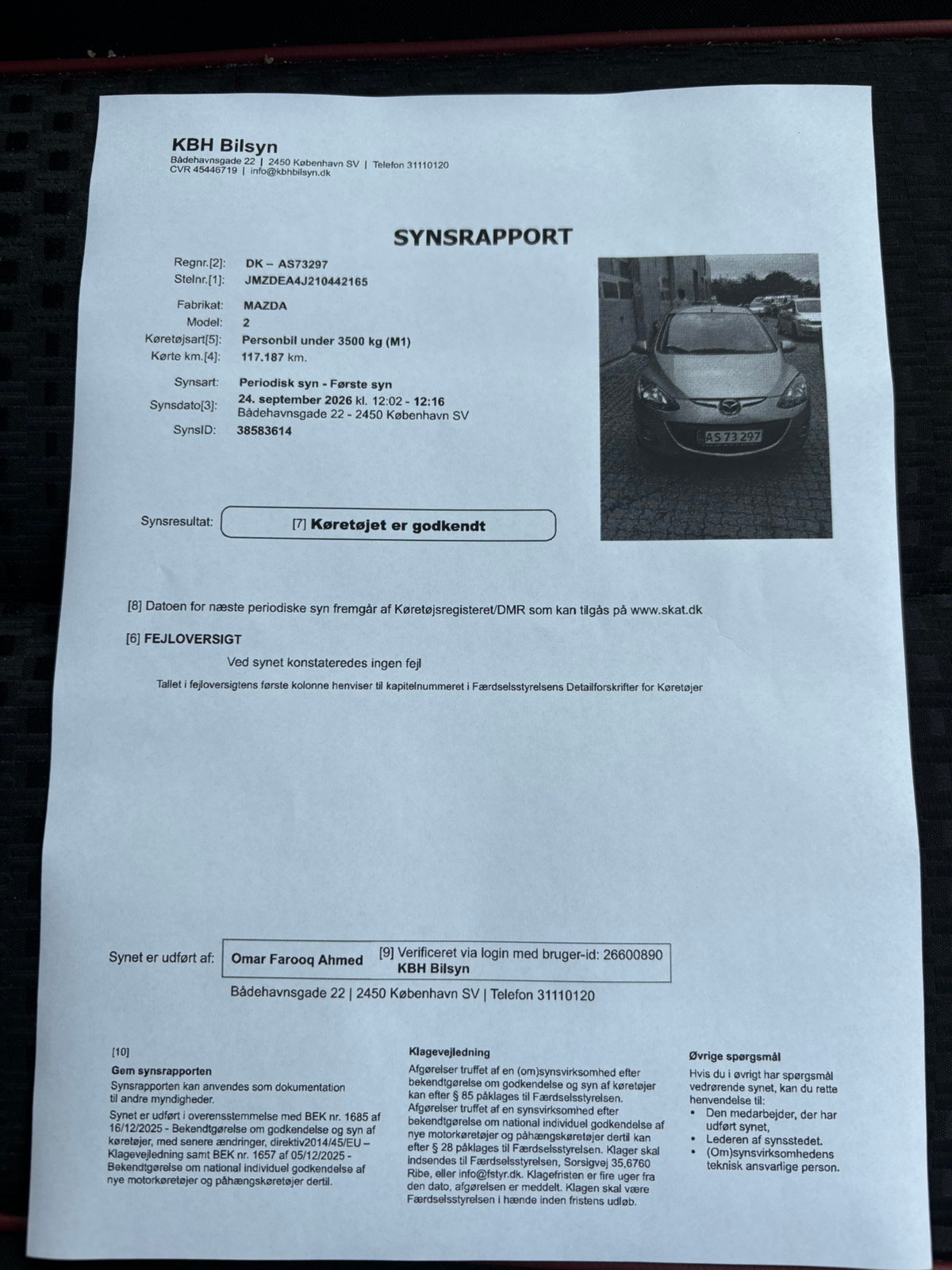 Mazda 2 til salg hos Nabilli