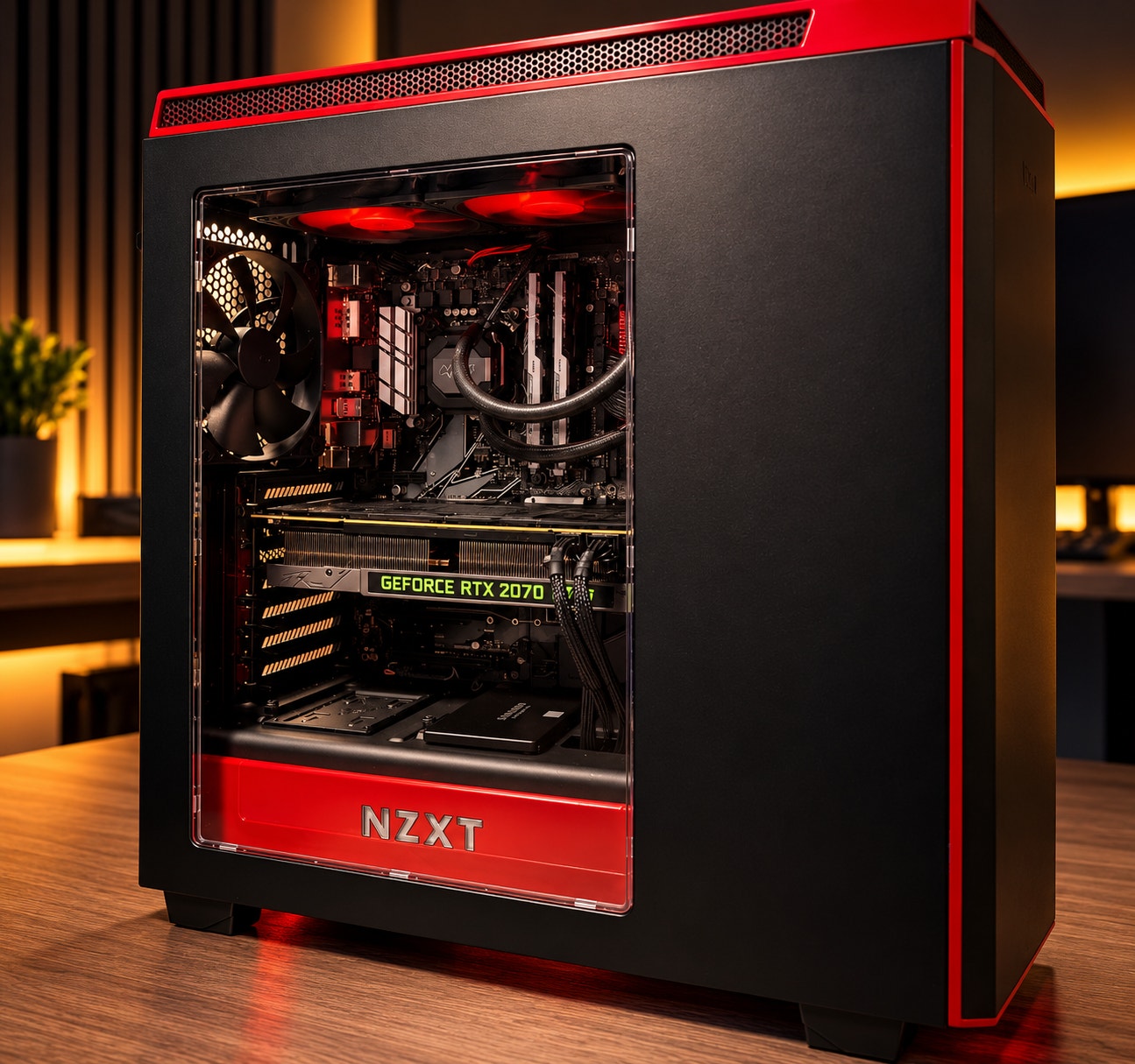 🔥 GAMING PC – i7-8700 | RTX 2070 SUPER | 16GB RGB | NZXT SORT