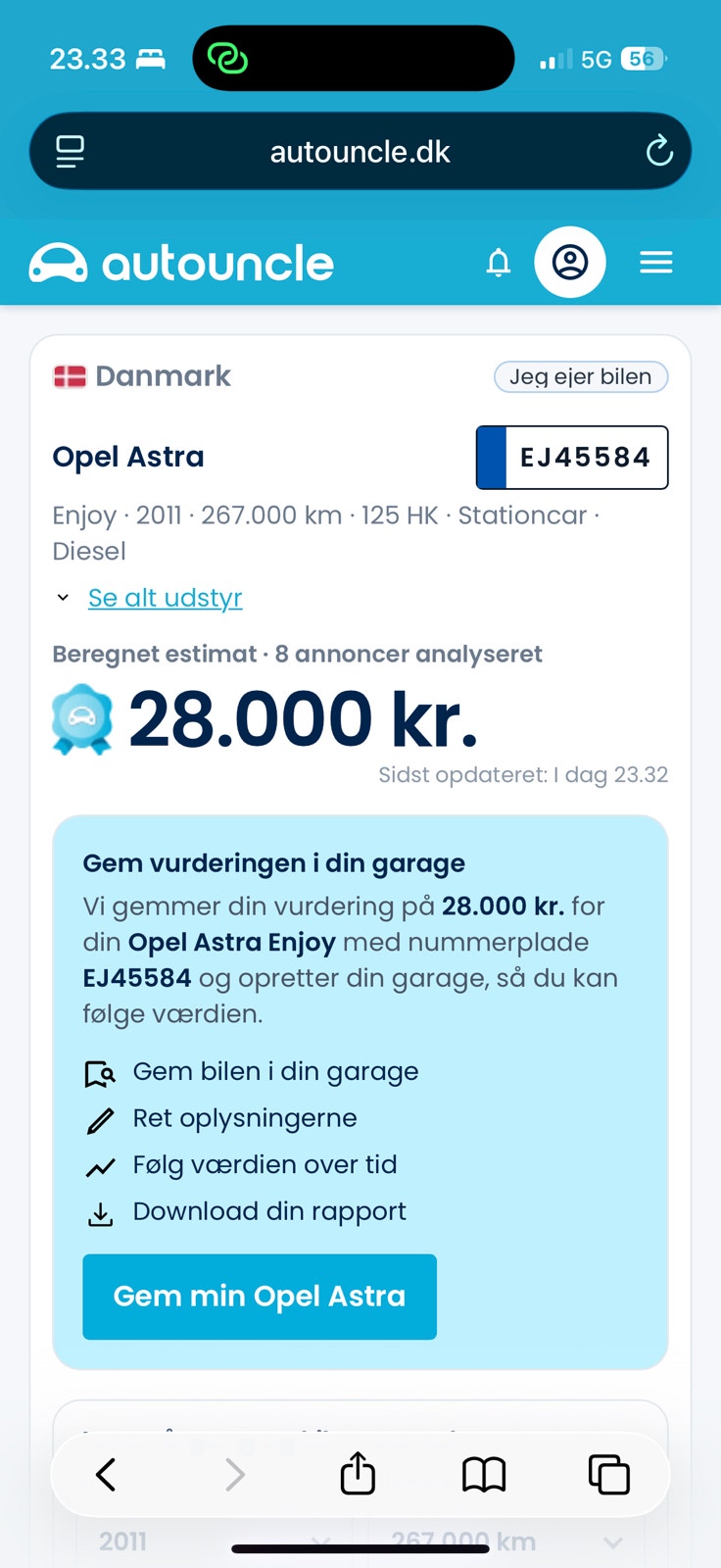 Opel Astra til salg hos Nabilli