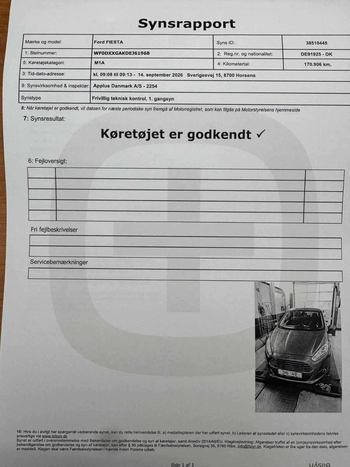 Ford Fiesta til salg hos Nabilli