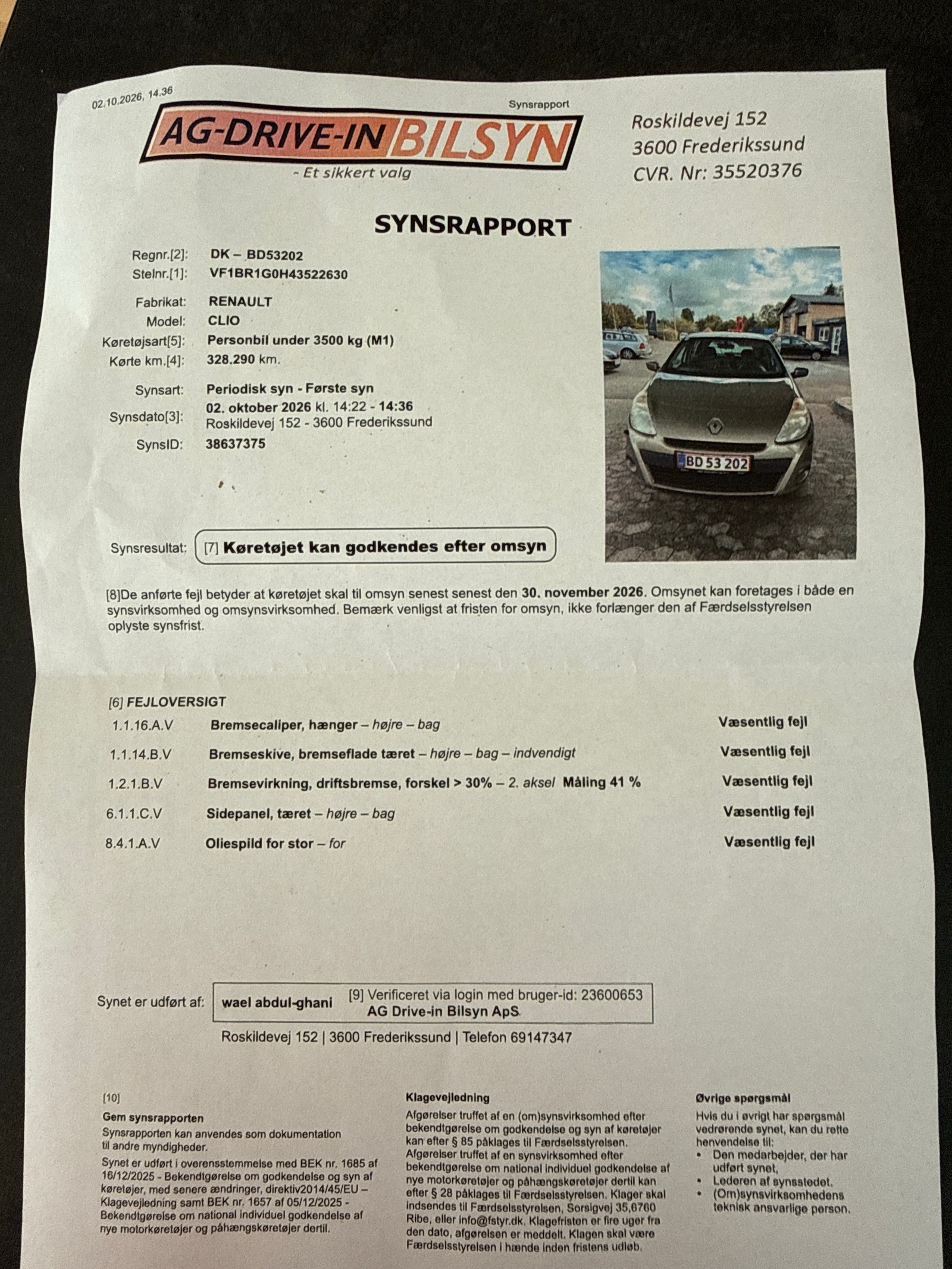 Renault Clio III til salg hos Nabilli