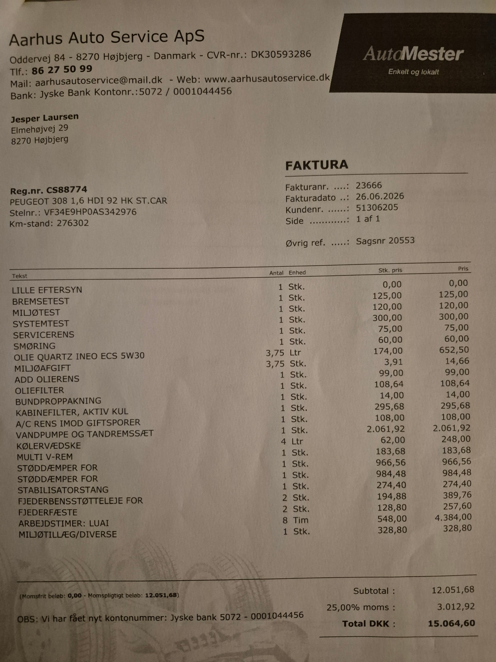 Peugeot 308 til salg hos Nabilli
