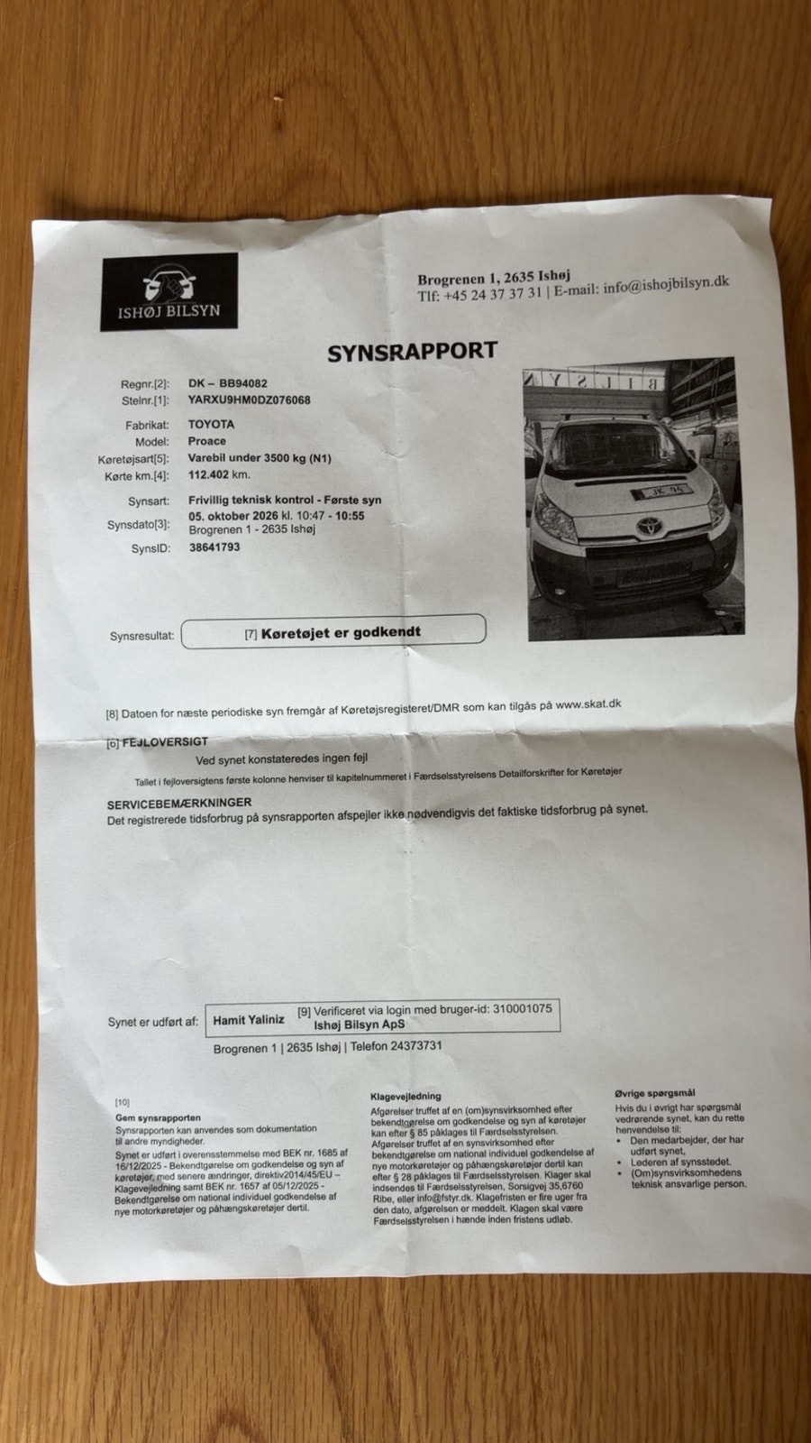 Toyota Proace til salg hos Nabilli