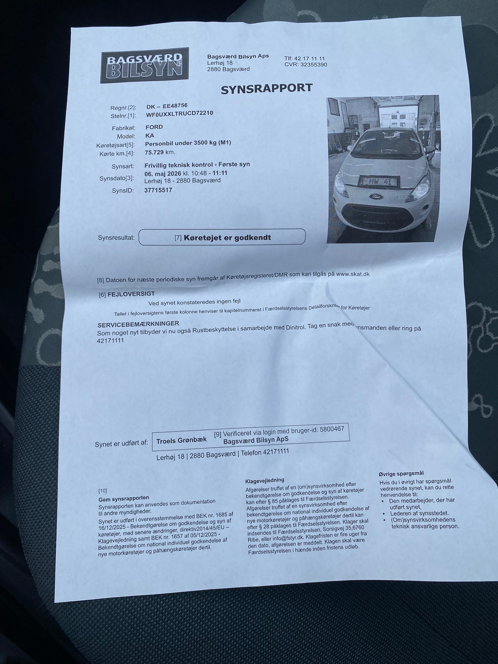 Ford Ka til salg hos Nabilli