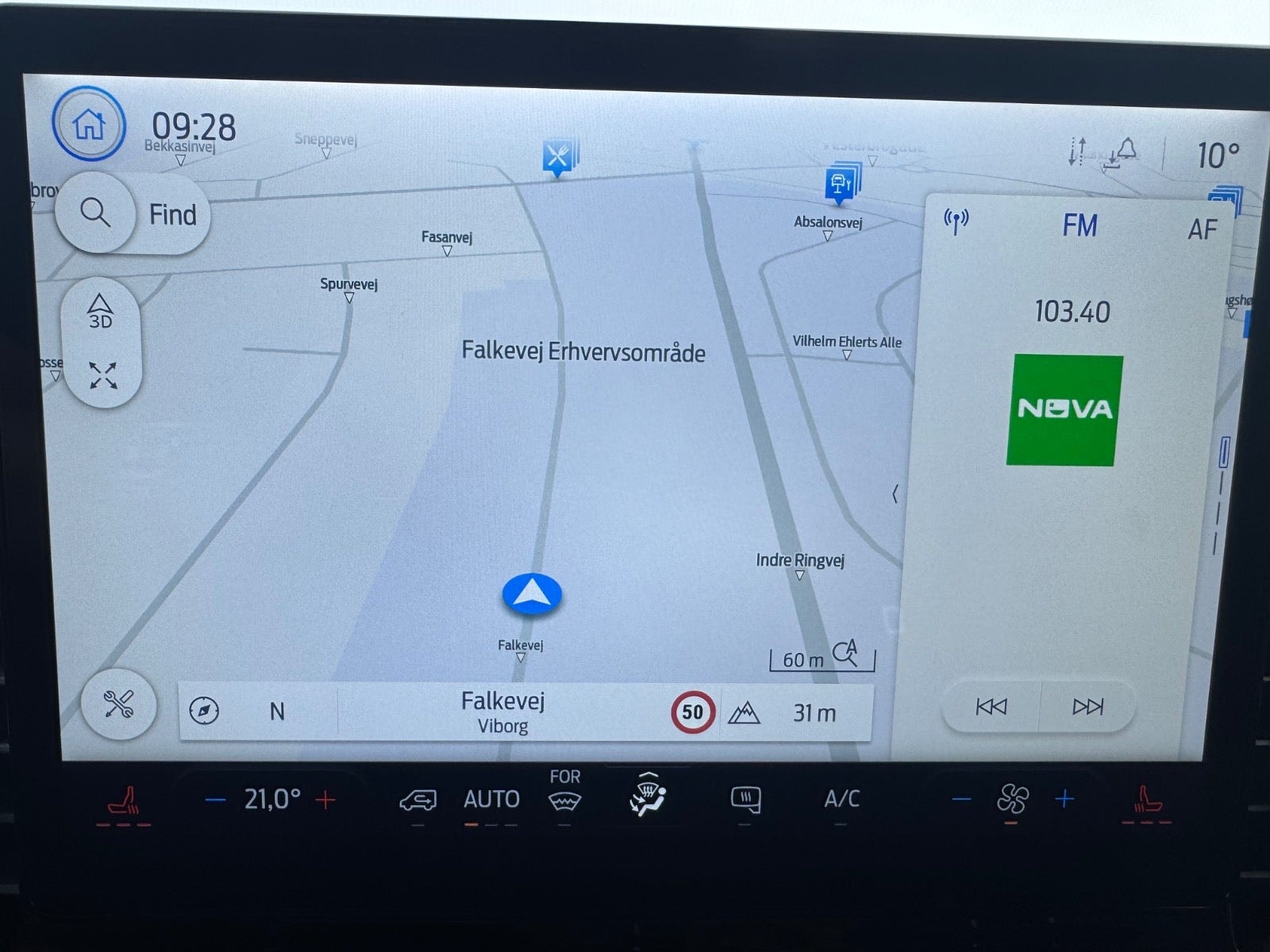 Ford E-Transit 350 L2 Van til salg hos Nabilli
