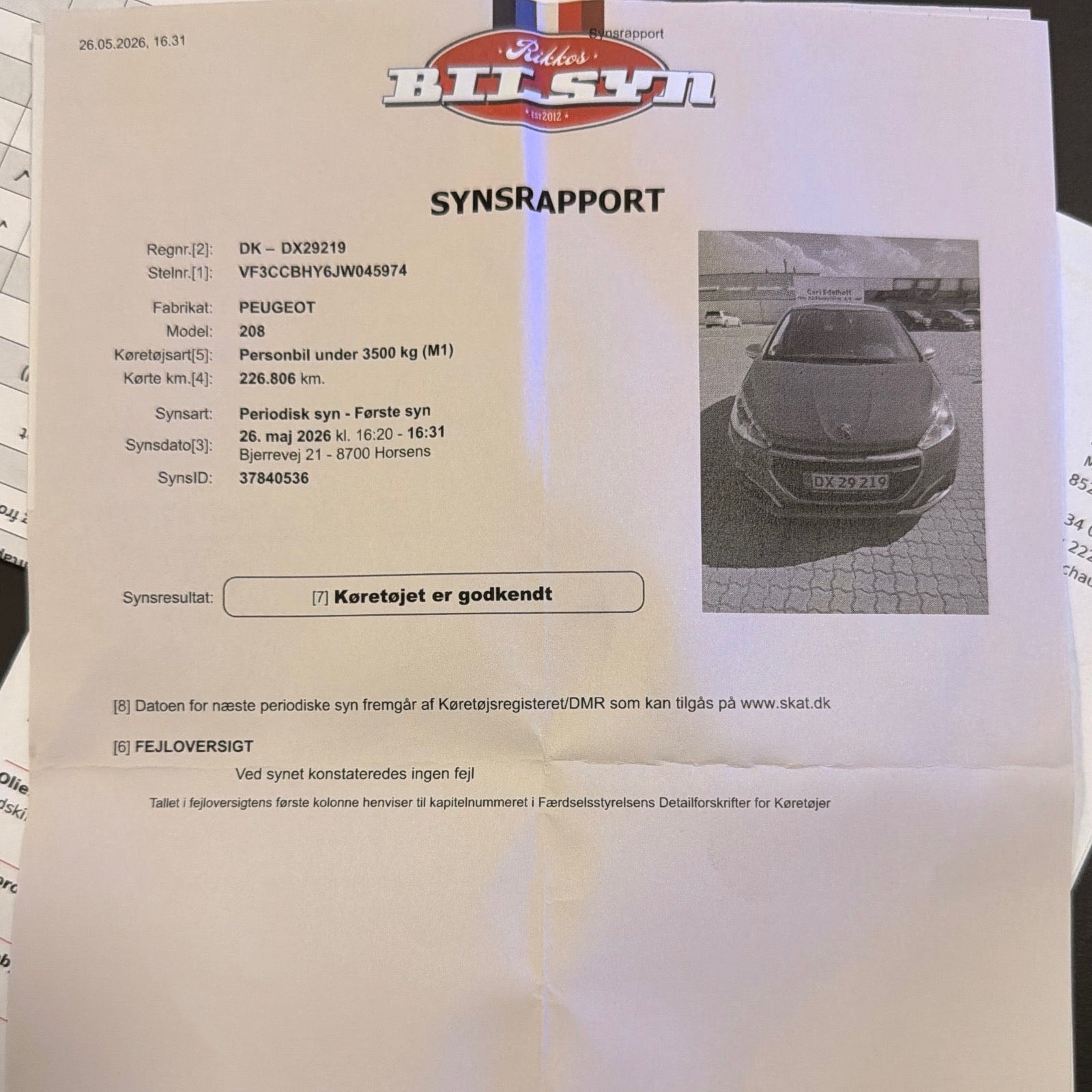 Peugeot 208 til salg hos Nabilli