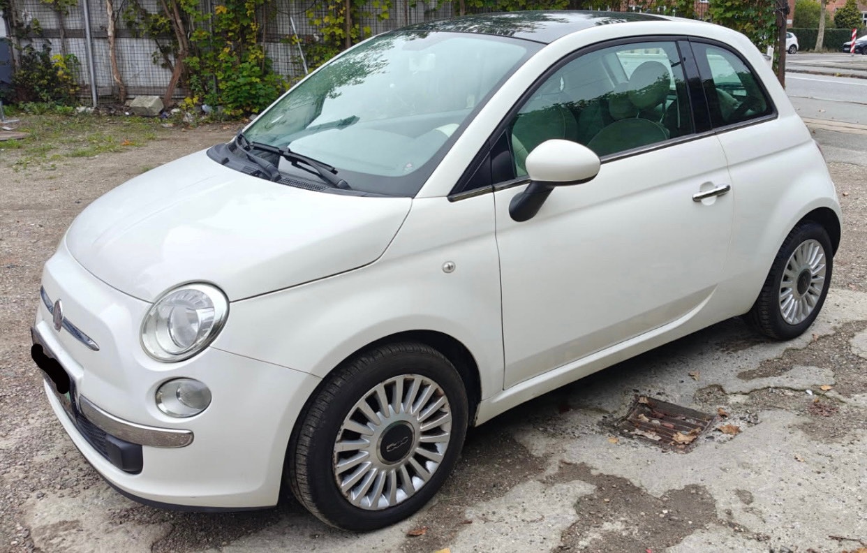 Fiat 500 til salg hos Nabilli