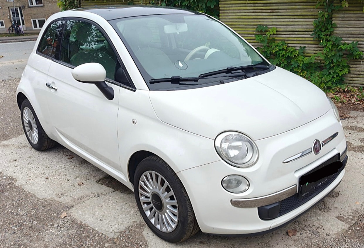Fiat 500 til salg hos Nabilli