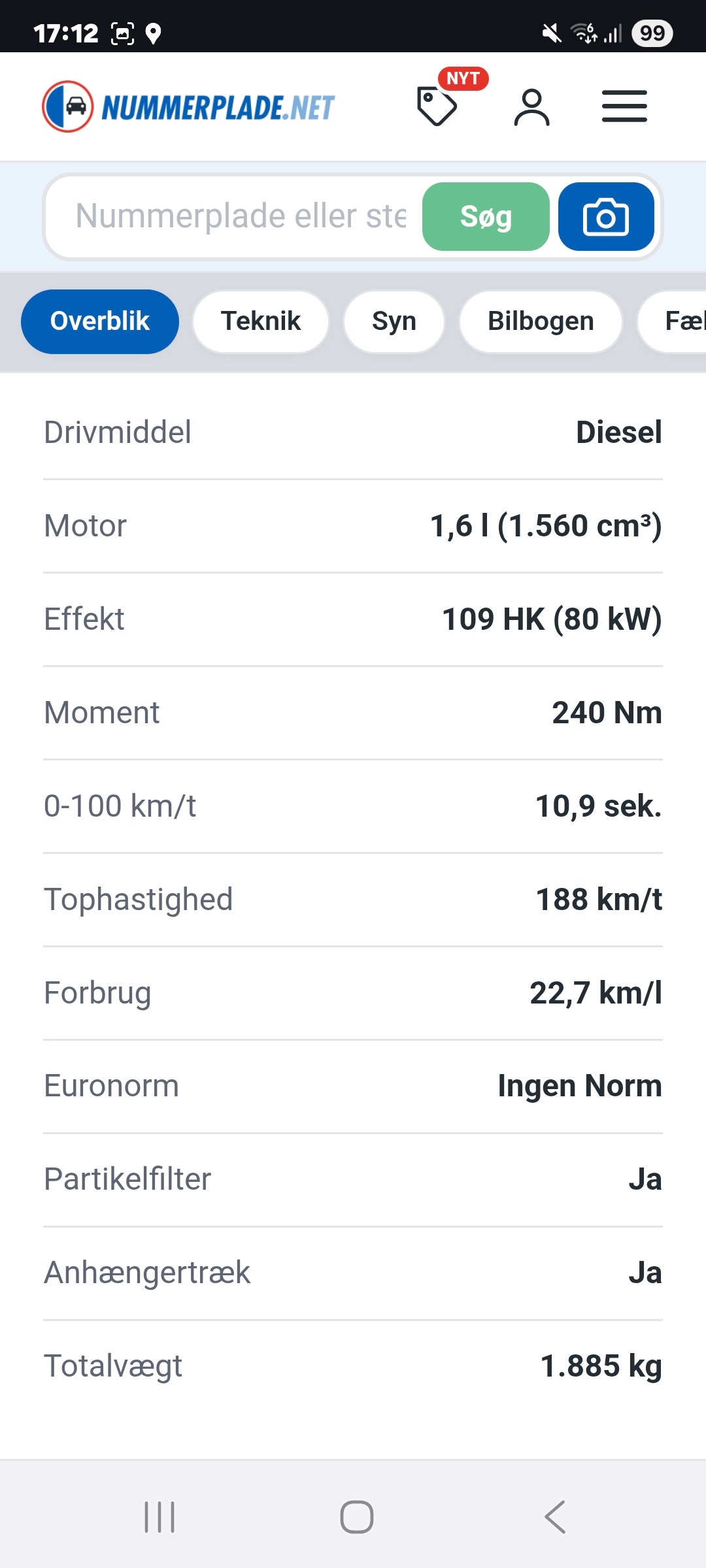 Ford Focus til salg hos Nabilli