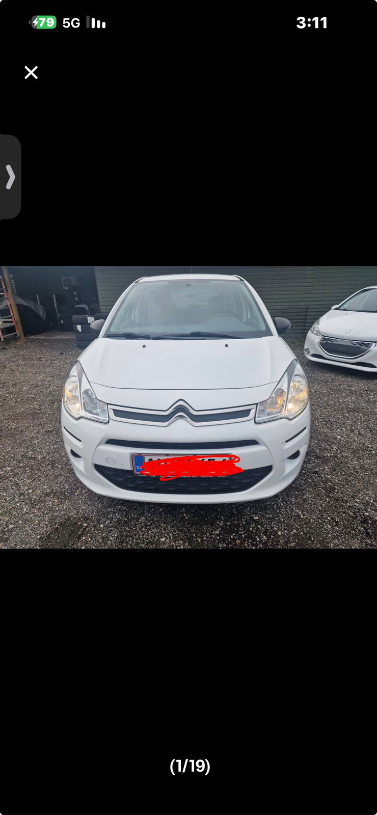 Citroen C3 til salg hos Nabilli