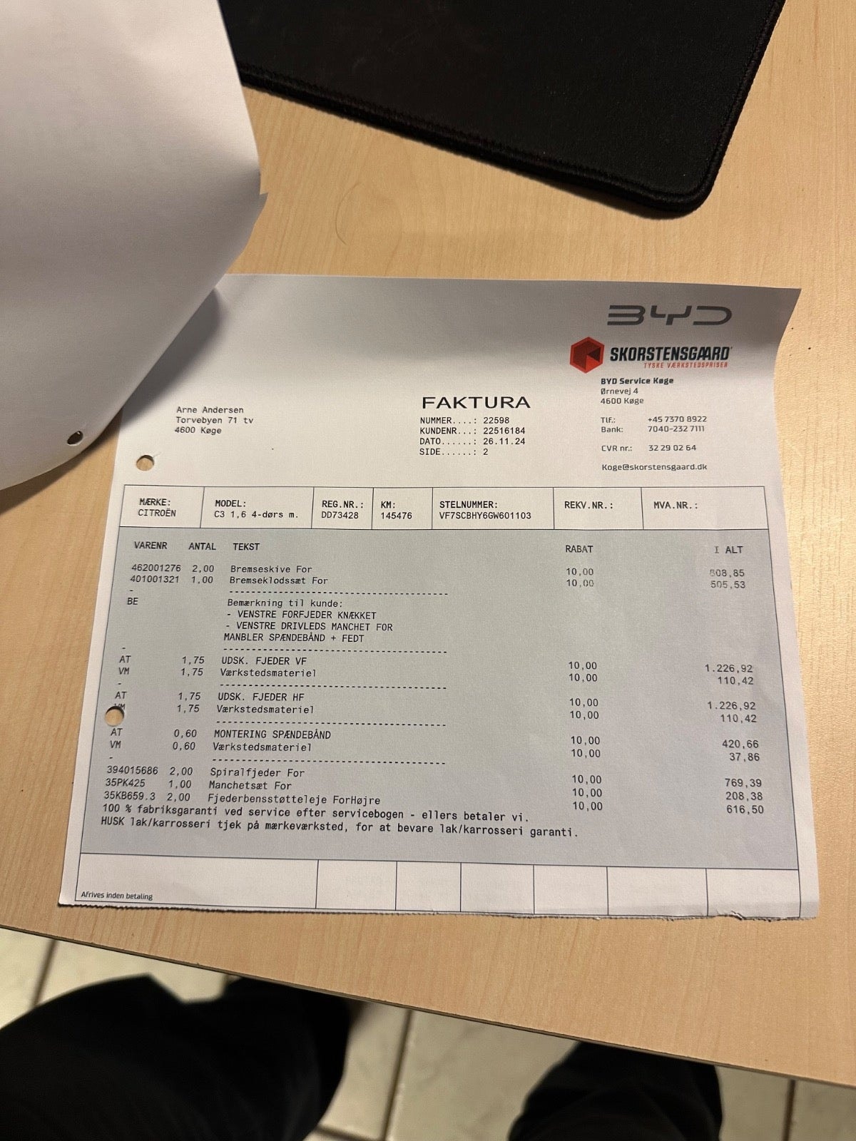 Citroen C3 til salg hos Nabilli