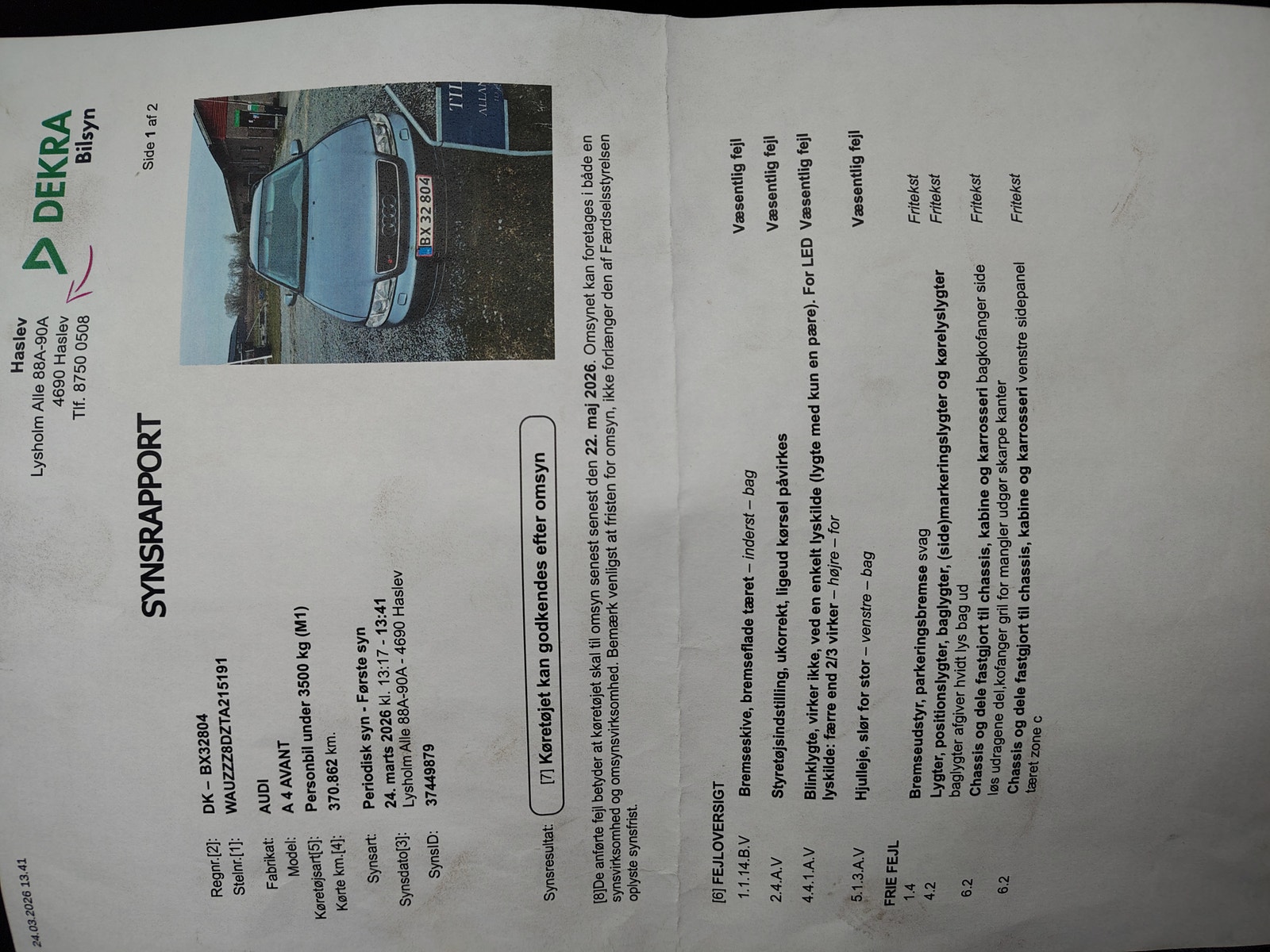 Audi A4 til salg hos Nabilli