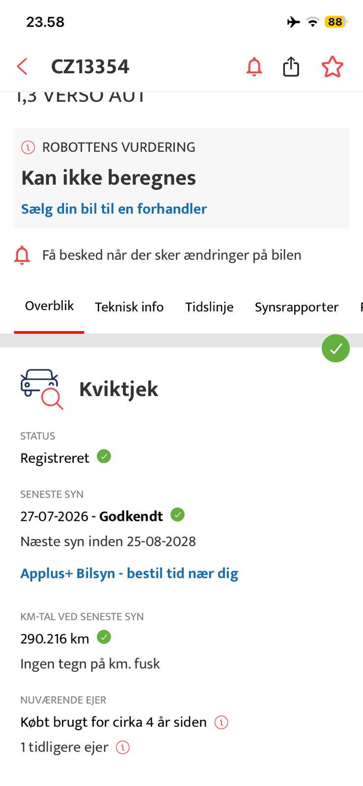 Toyota Yaris Verso til salg hos Nabilli