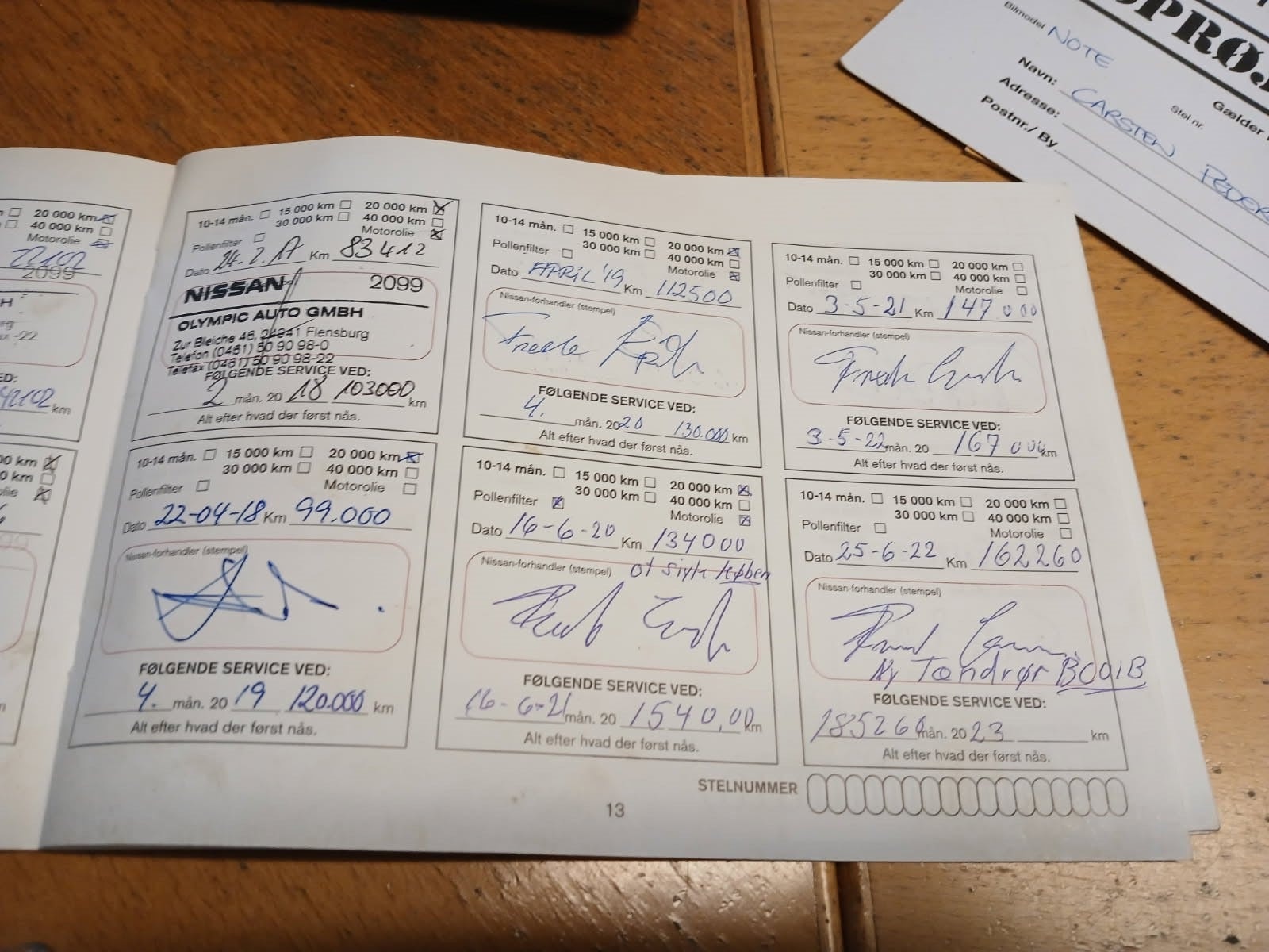 Nissan Note til salg hos Nabilli