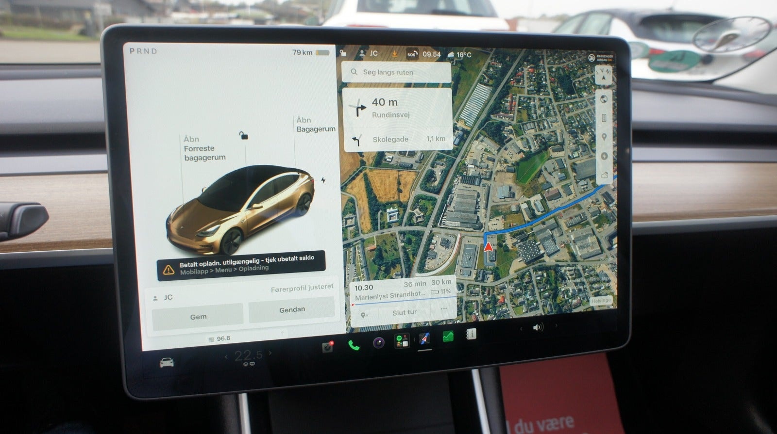 Tesla Model 3 til salg hos Nabilli