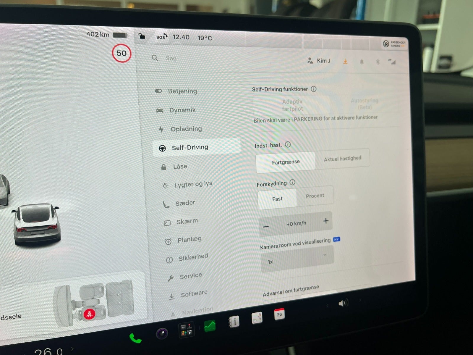 Tesla Model 3 til salg hos Nabilli