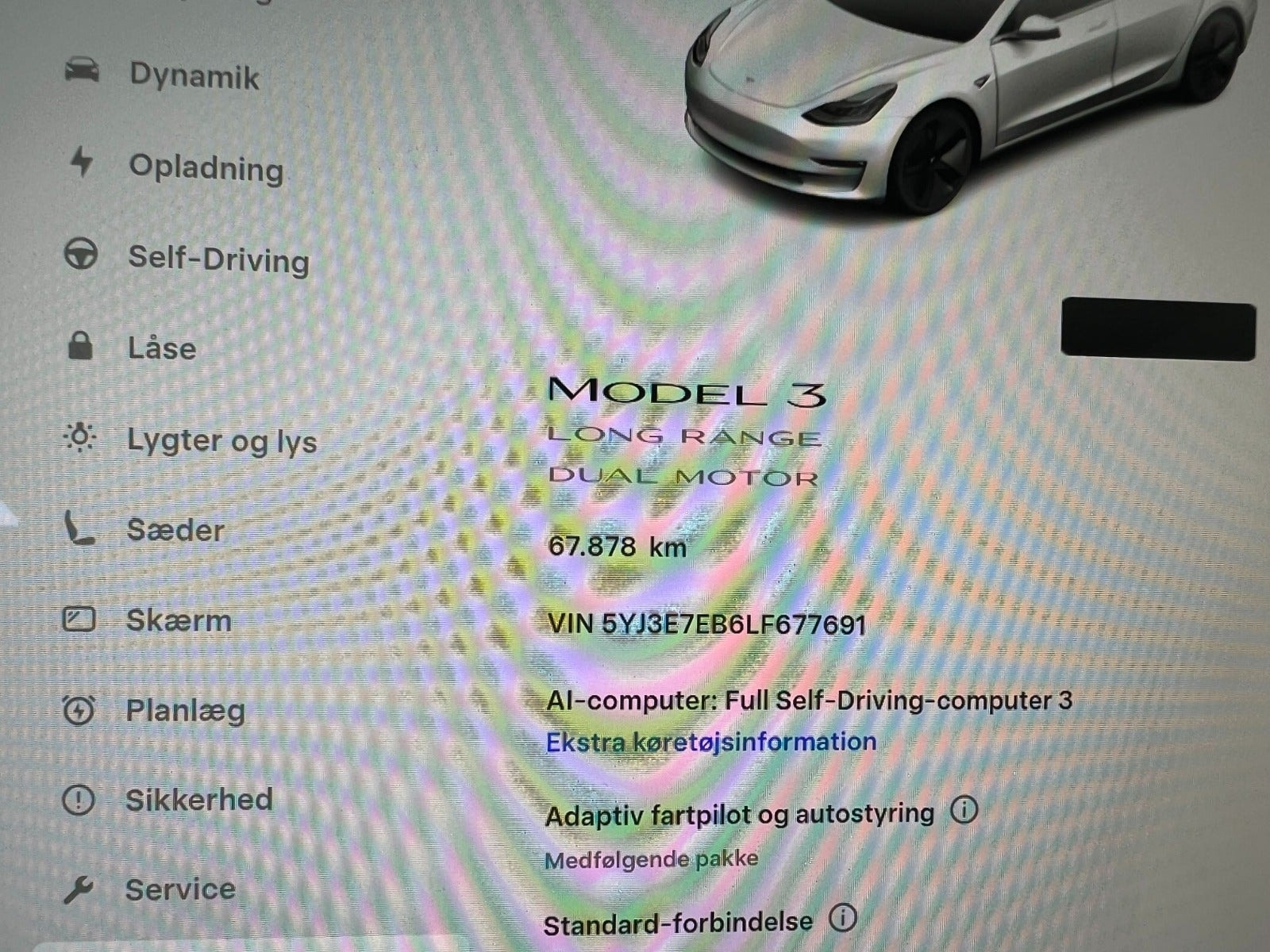 Tesla Model 3 til salg hos Nabilli
