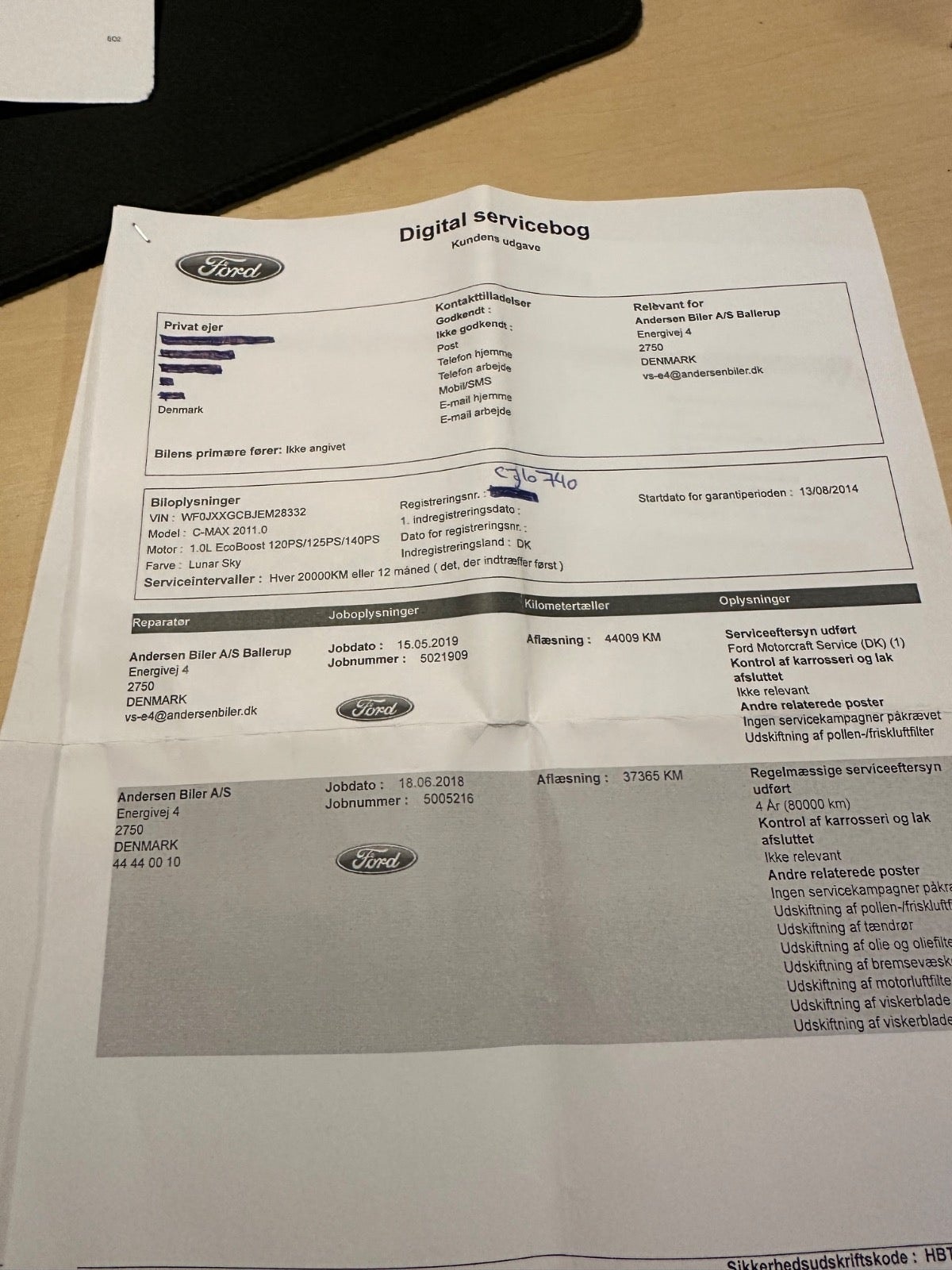 Ford C-Max til salg hos Nabilli