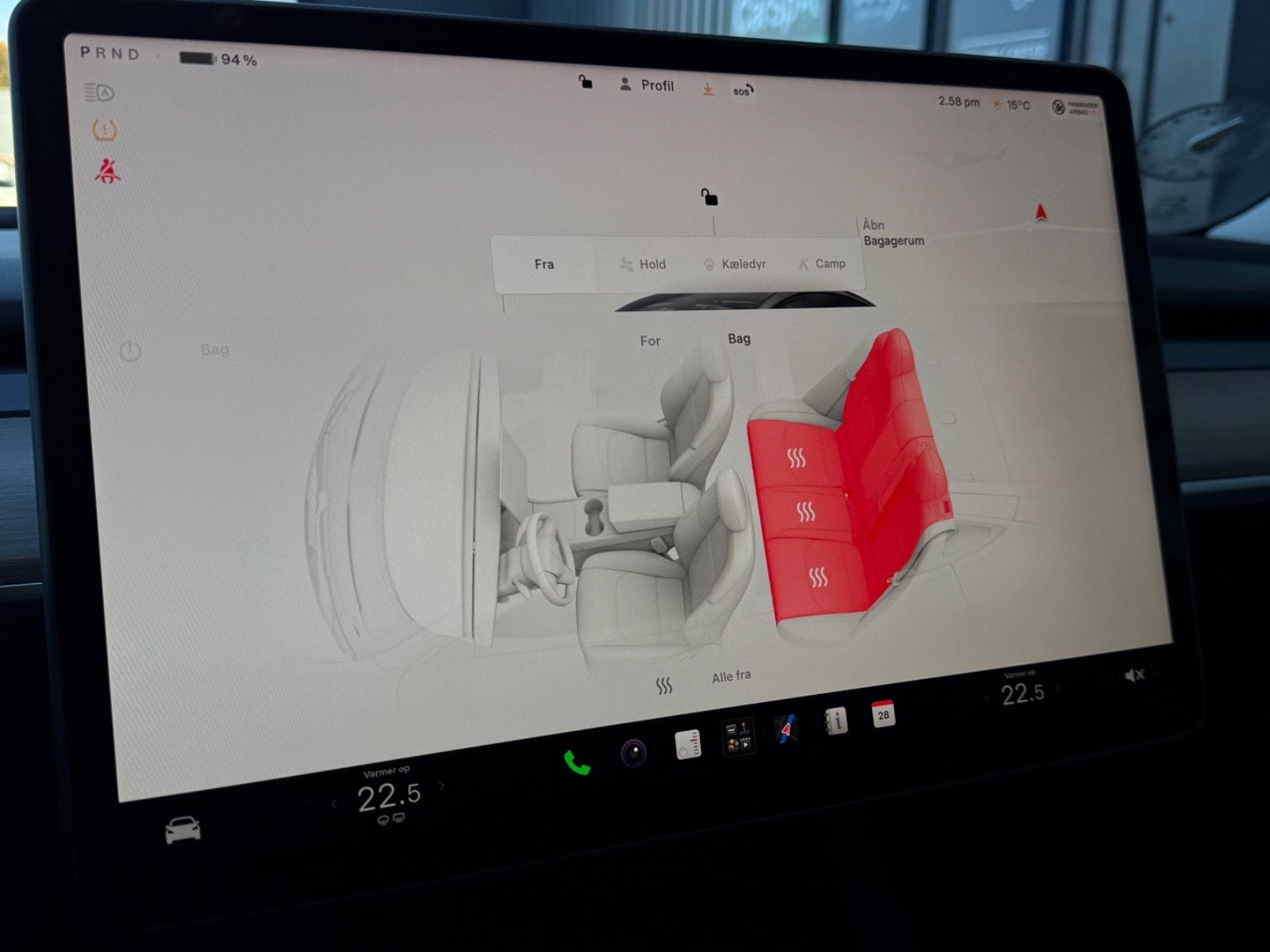 Tesla Model 3 til salg hos Nabilli