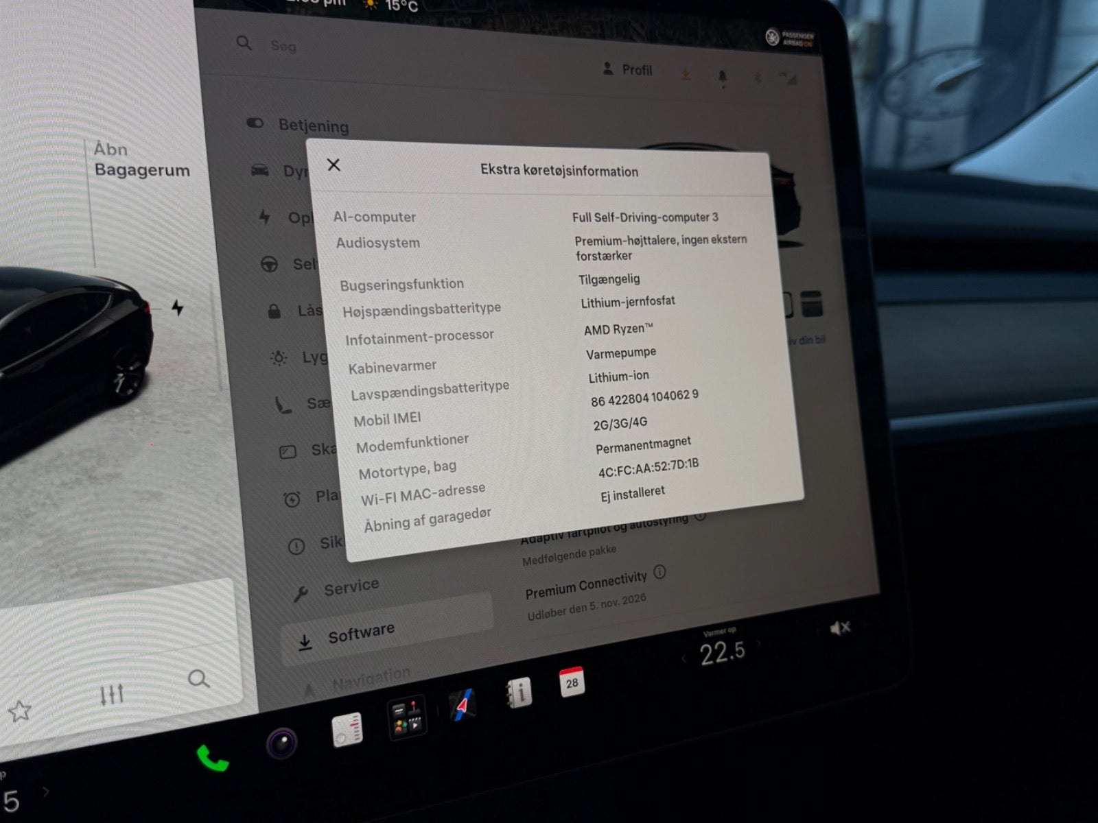 Tesla Model 3 til salg hos Nabilli