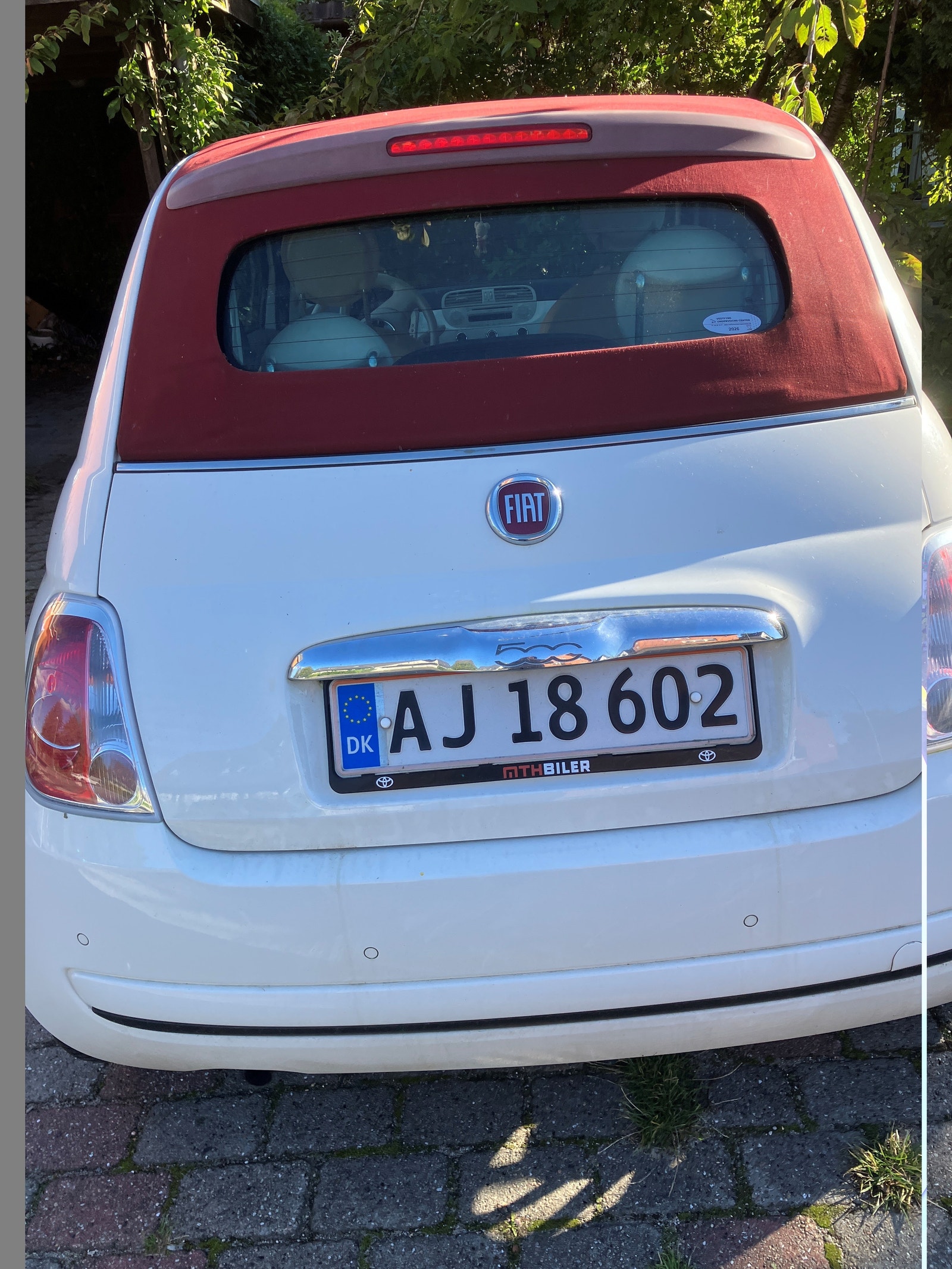 Fiat 500C til salg hos Nabilli