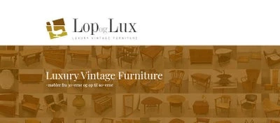 Forsidebillede til butikken Lop og Lux