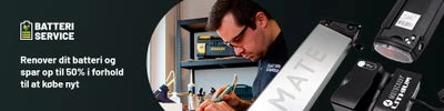 Forsidebillede til butikken BatteriService
