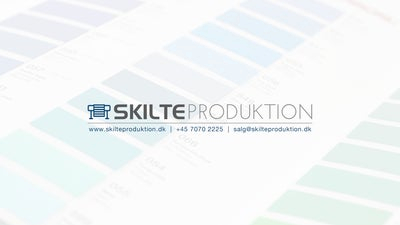 Forsidebillede til butikken Skilteproduktion.dk