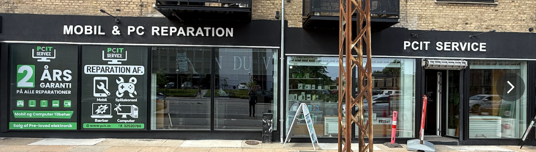 Forsidebillede til butikken PCIT Service Aps