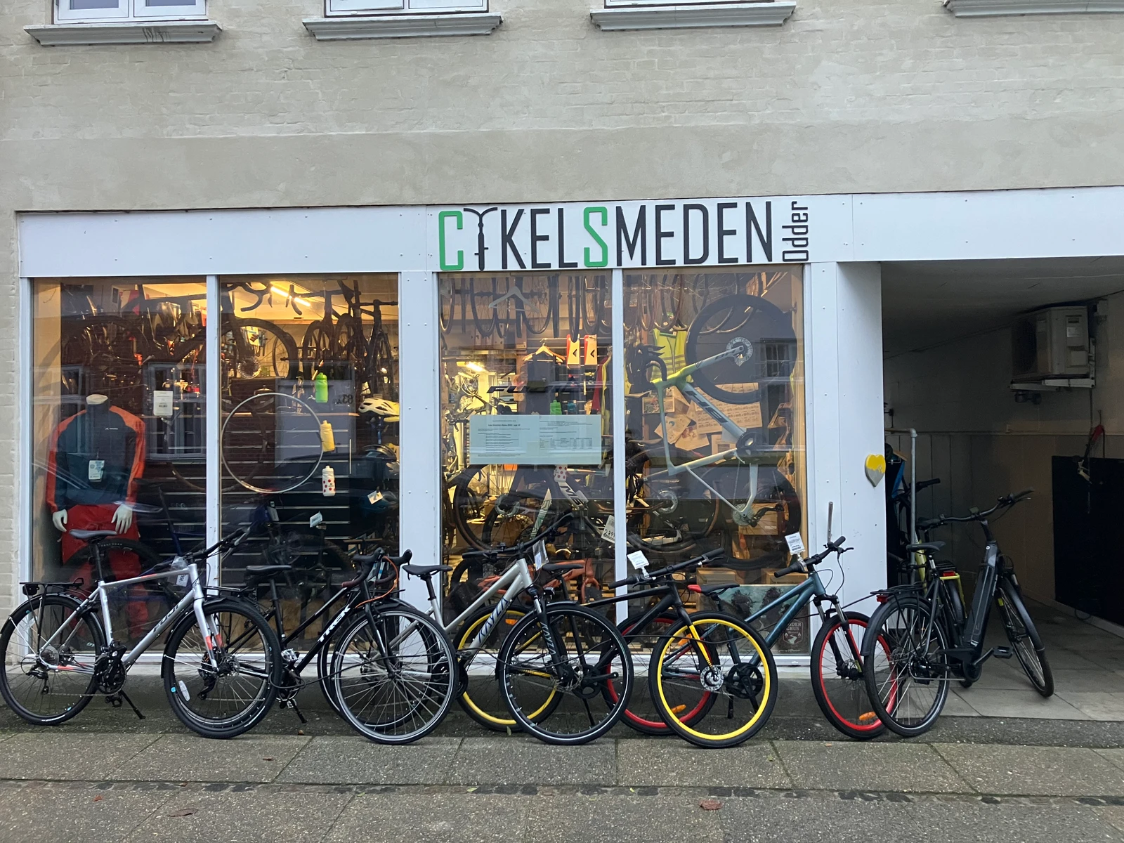 Forsidebillede til butikken Cykelsmeden Odder