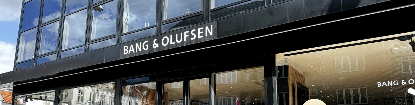 Forsidebillede til butikken Bang & Olufsen Aalborg