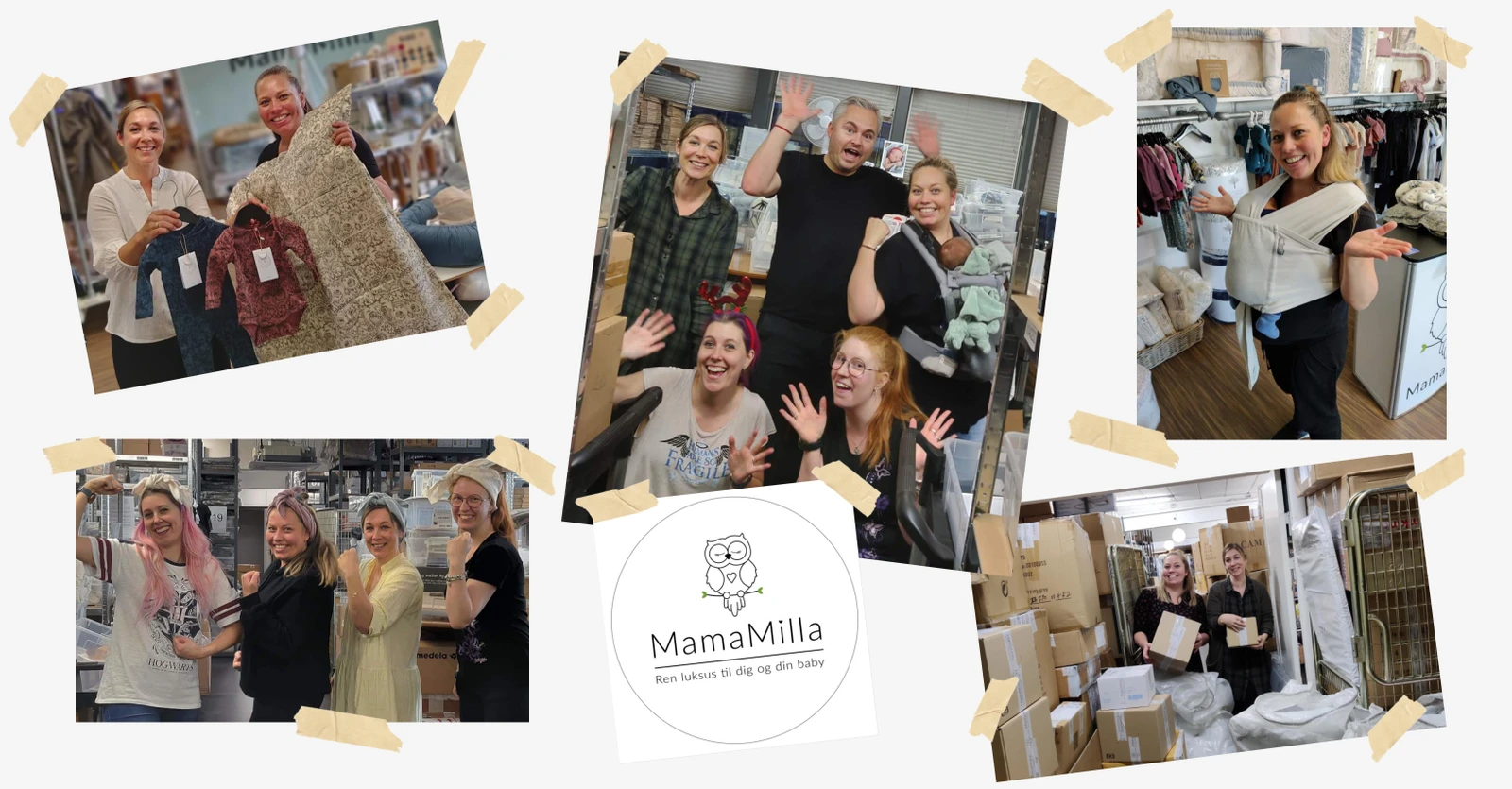 Forsidebillede til butikken Mamamilla & Co. ApS