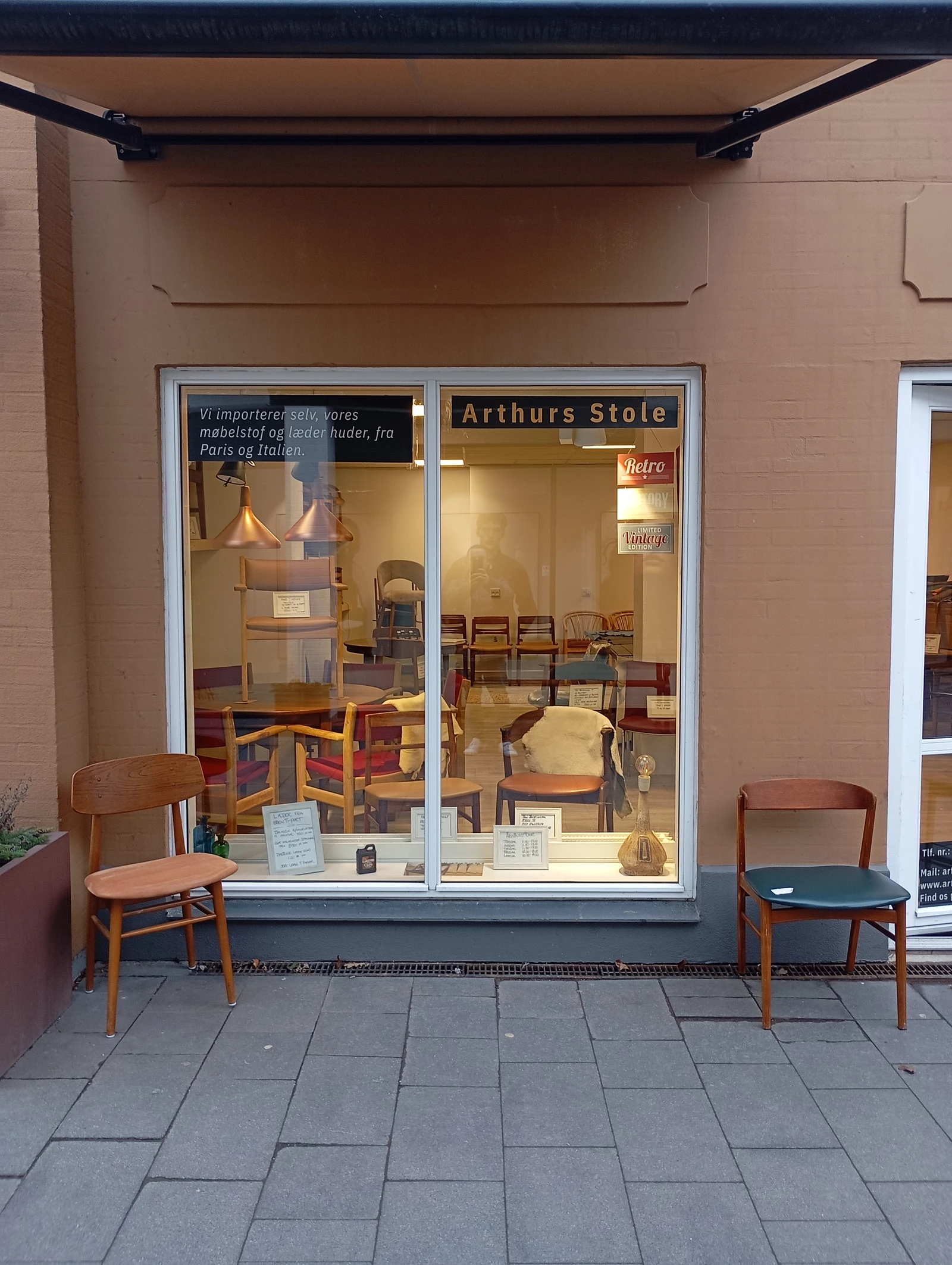 Forsidebillede til butikken Arthurs stole